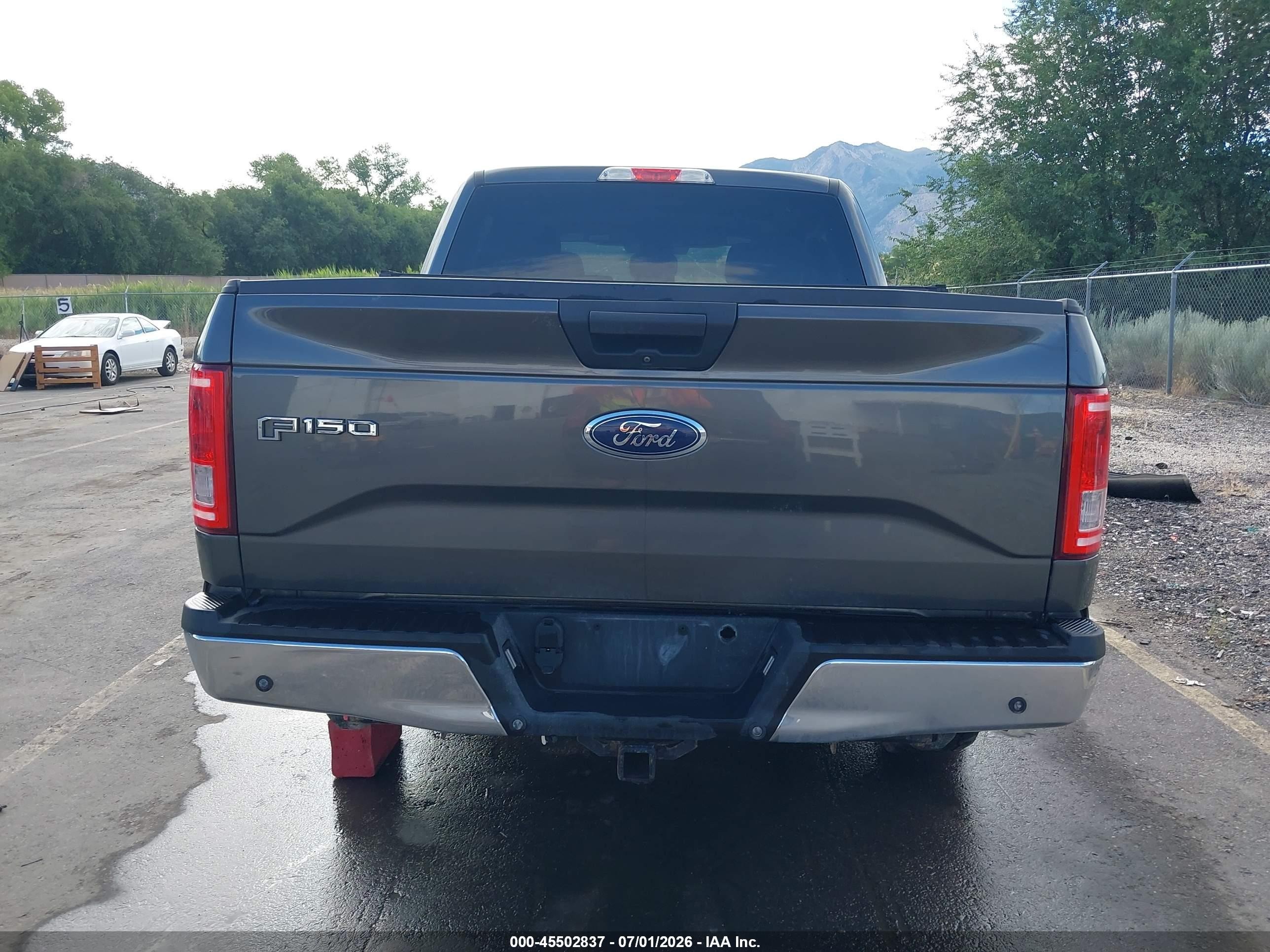 2015 Ford F-150 Lariat/xl/xlt Gray vin: 1FTEW1EP0FKD97111