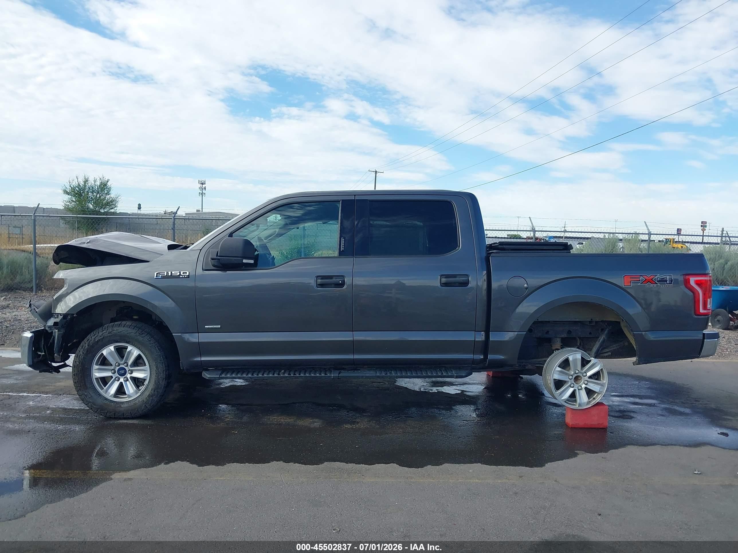 2015 Ford F-150 Lariat/xl/xlt Gray vin: 1FTEW1EP0FKD97111