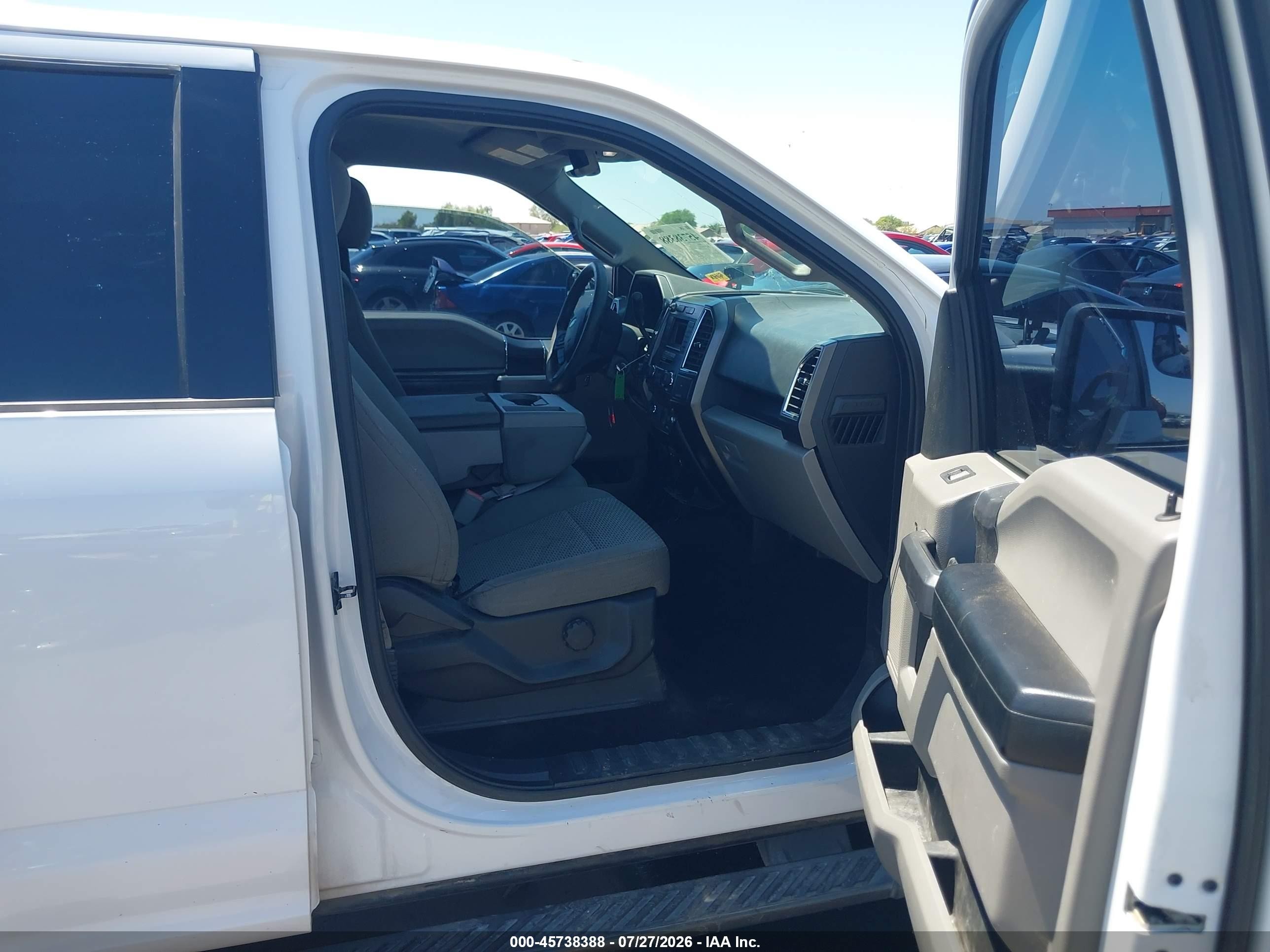 2015 Ford F-150 Xlt White vin: 1FTEW1EP0FKE78853