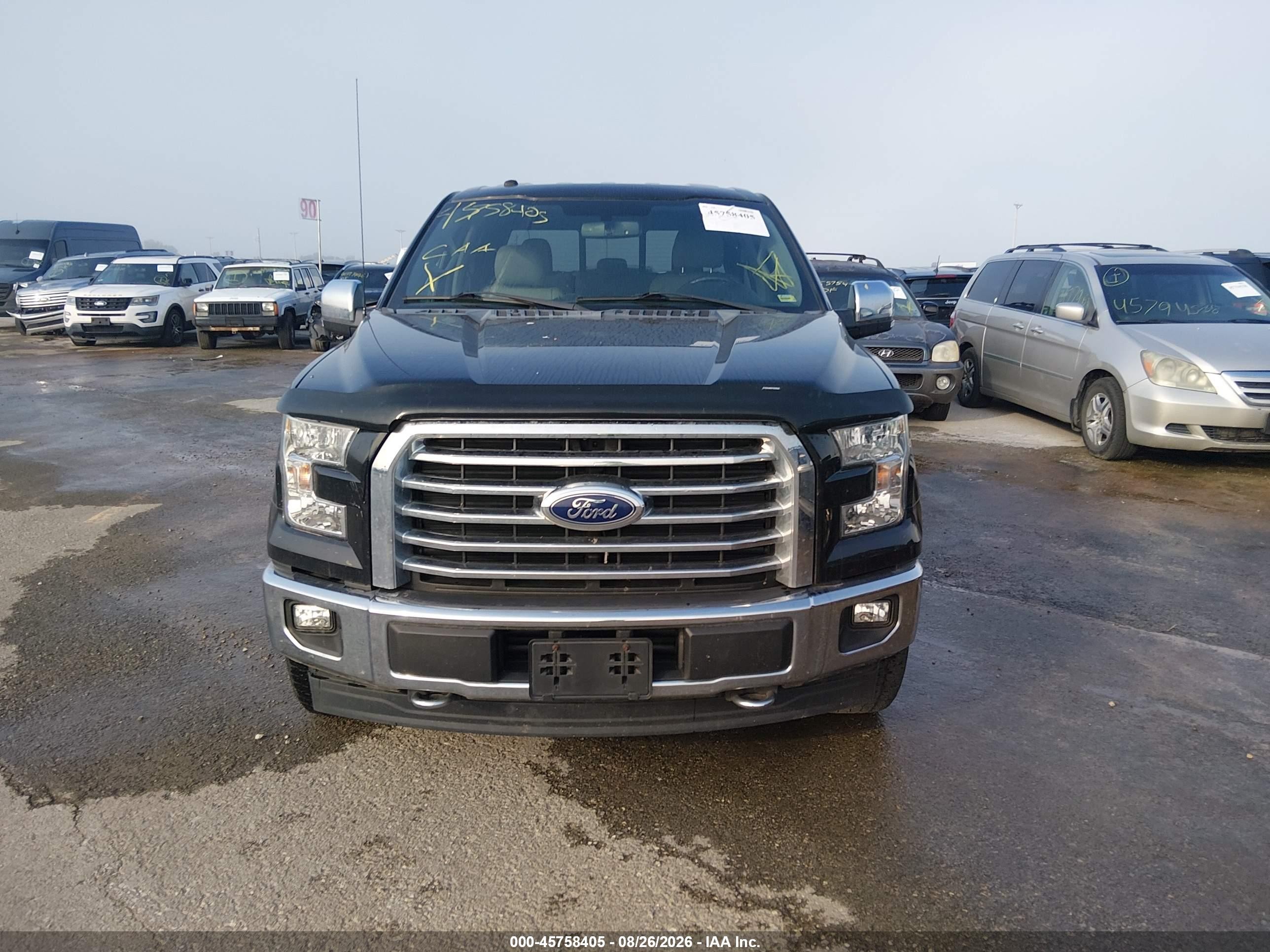 2017 Ford F-150 Xlt Black vin: 1FTEW1EP0HKC43467