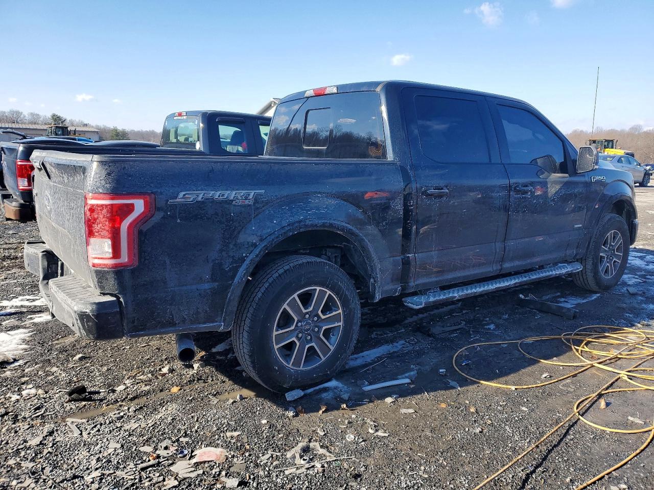 2017 Ford F150 Supercrew Black vin: 1FTEW1EP0HKD52169