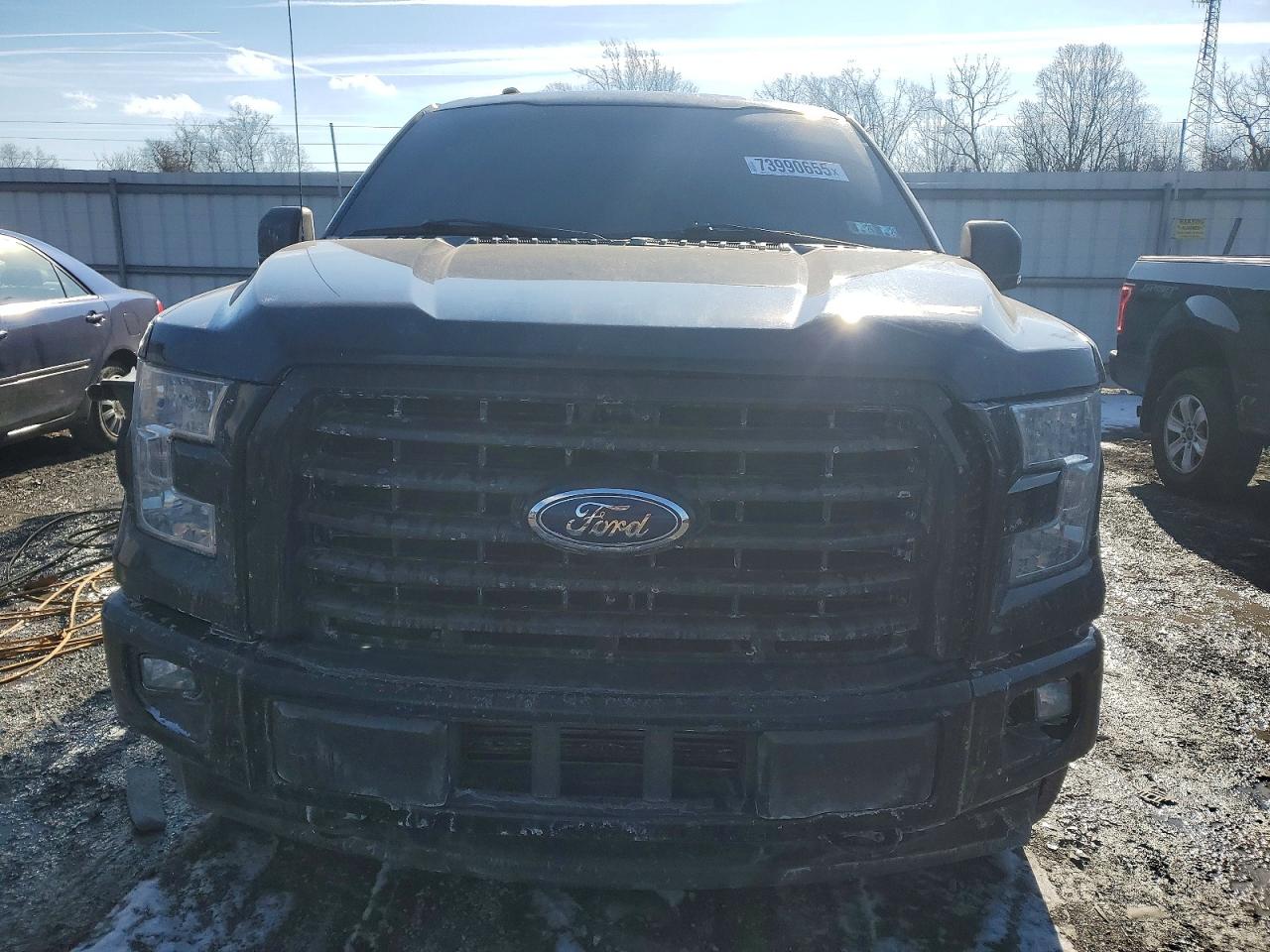 2017 Ford F150 Supercrew Black vin: 1FTEW1EP0HKD52169