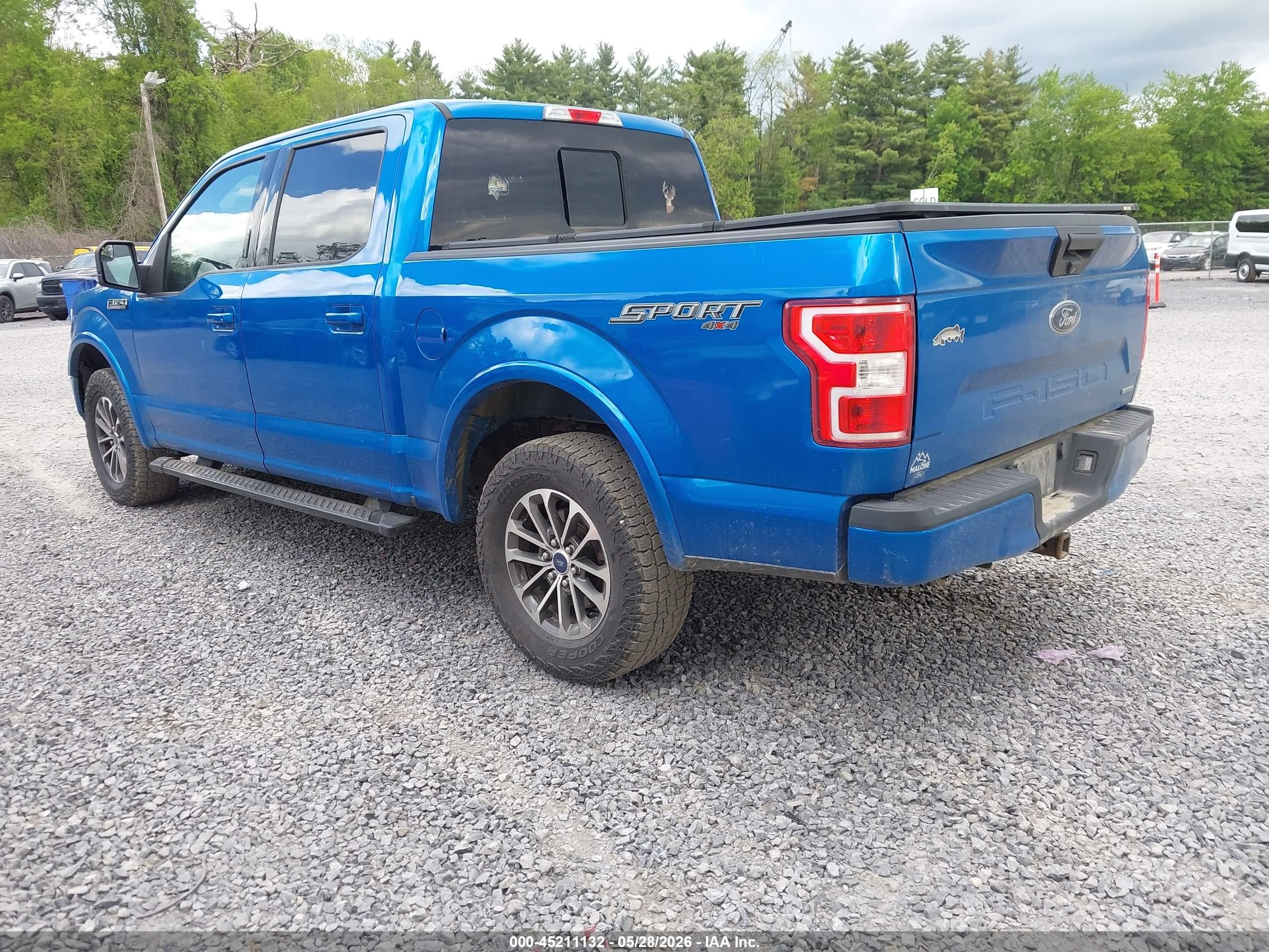 2019 Ford F-150 Xlt Blue vin: 1FTEW1EP0KFA10625