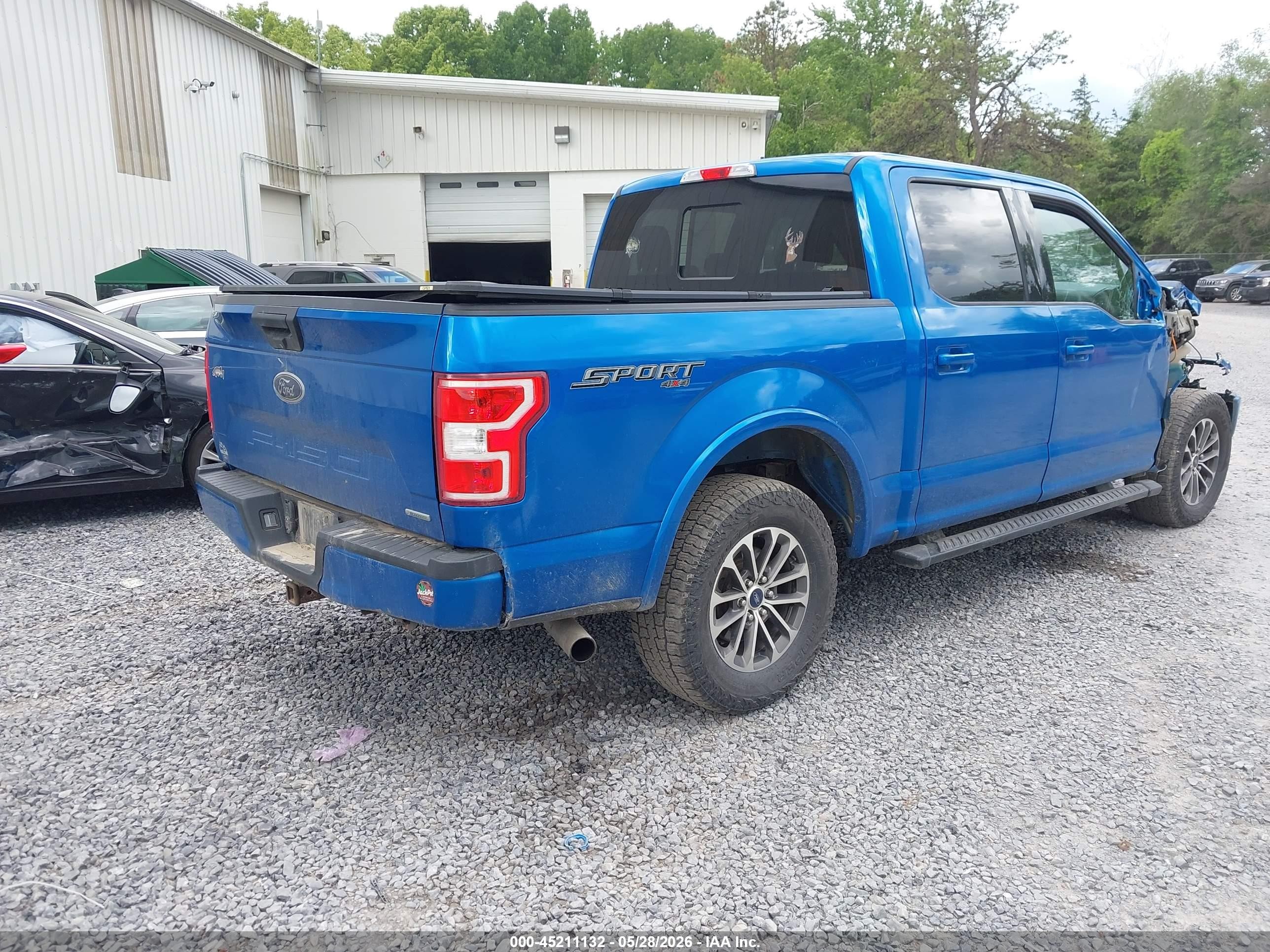 2019 Ford F-150 Xlt Blue vin: 1FTEW1EP0KFA10625
