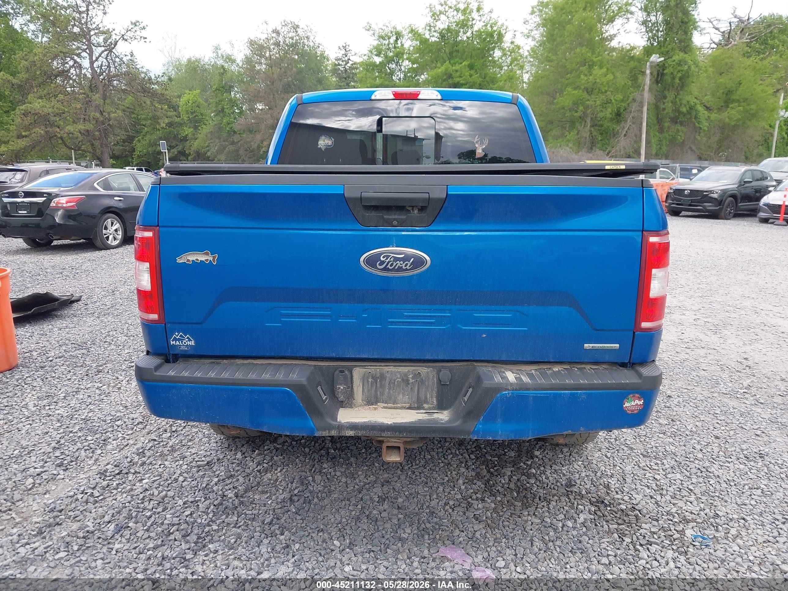 2019 Ford F-150 Xlt Blue vin: 1FTEW1EP0KFA10625
