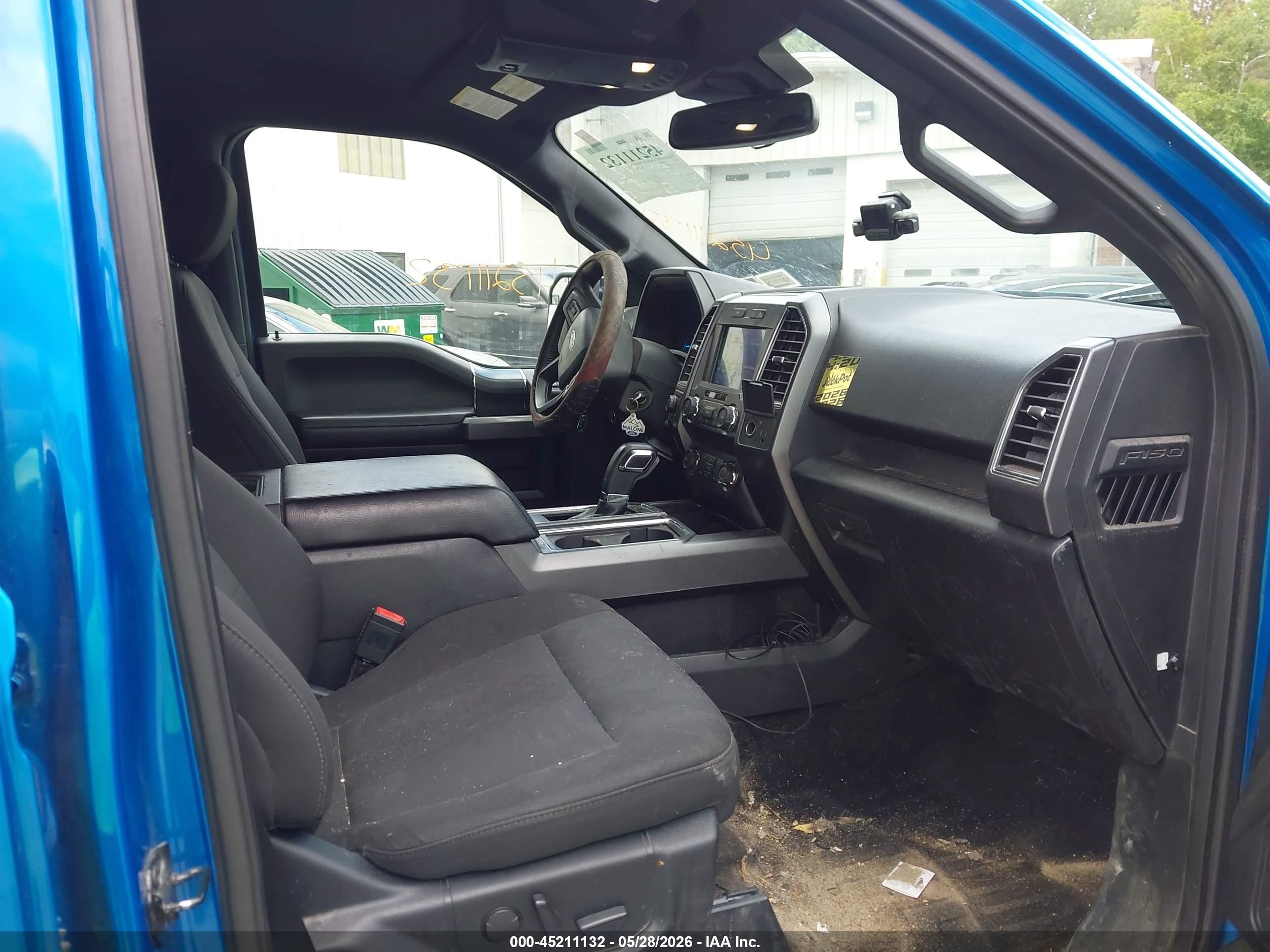 2019 Ford F-150 Xlt Blue vin: 1FTEW1EP0KFA10625