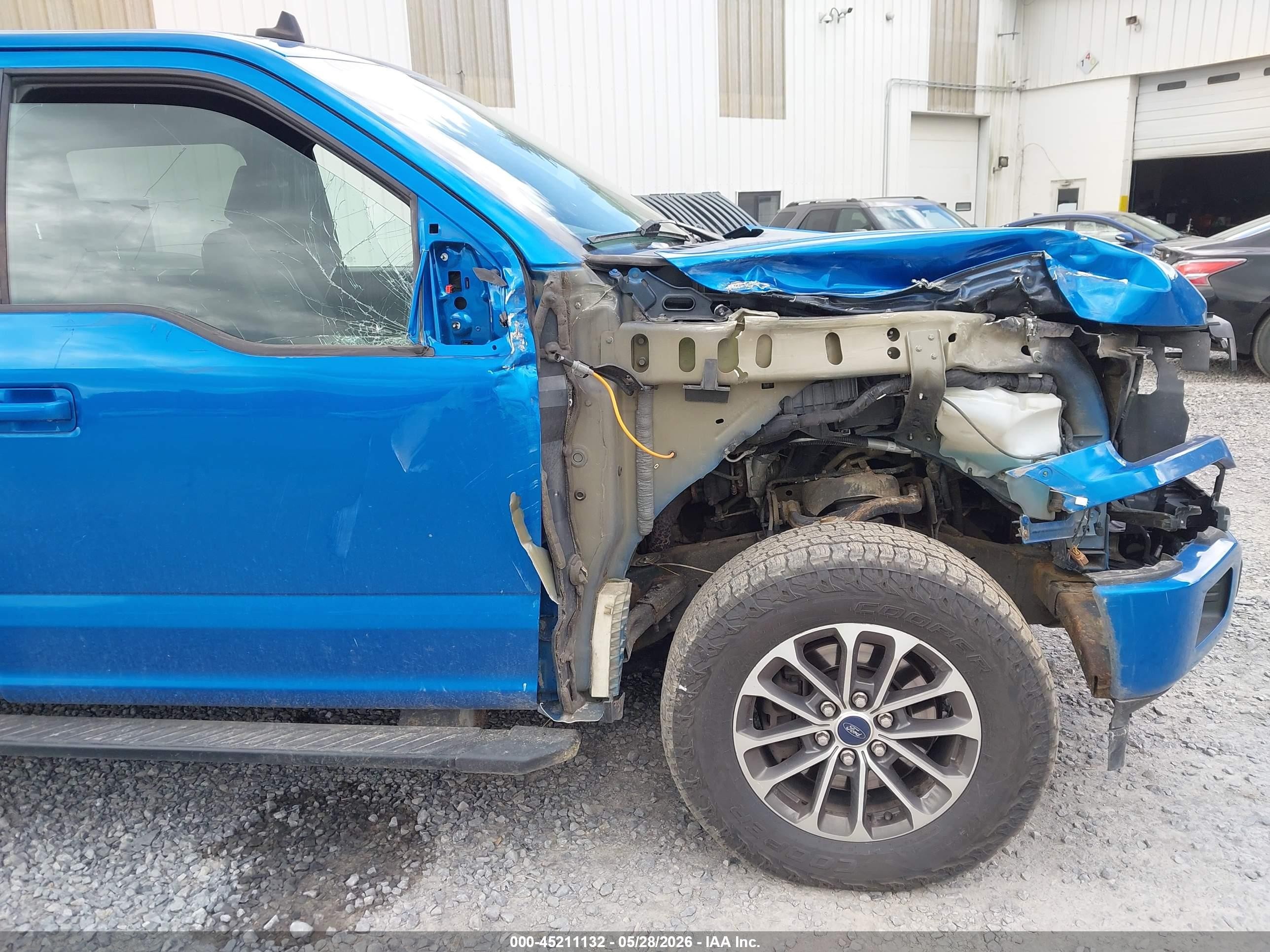 2019 Ford F-150 Xlt Blue vin: 1FTEW1EP0KFA10625