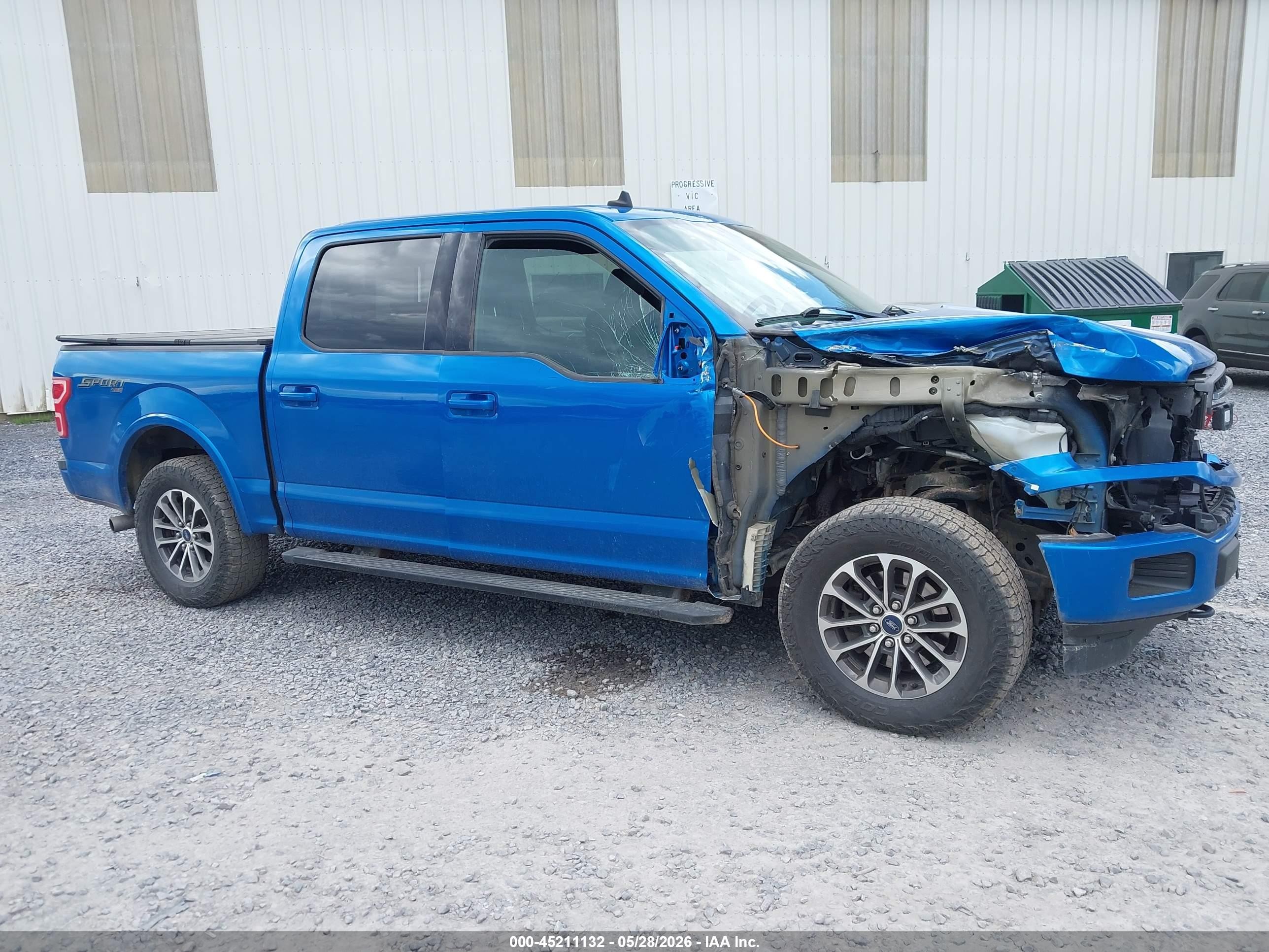 2019 Ford F-150 Xlt Blue vin: 1FTEW1EP0KFA10625