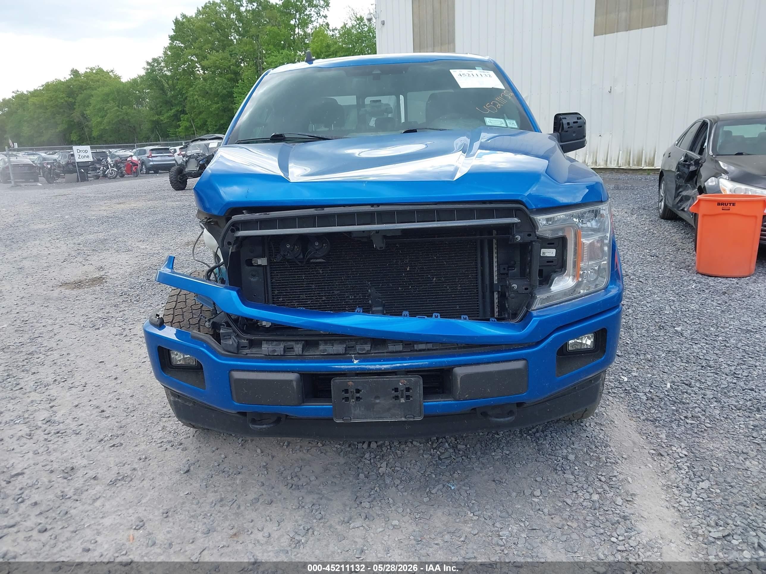 2019 Ford F-150 Xlt Blue vin: 1FTEW1EP0KFA10625