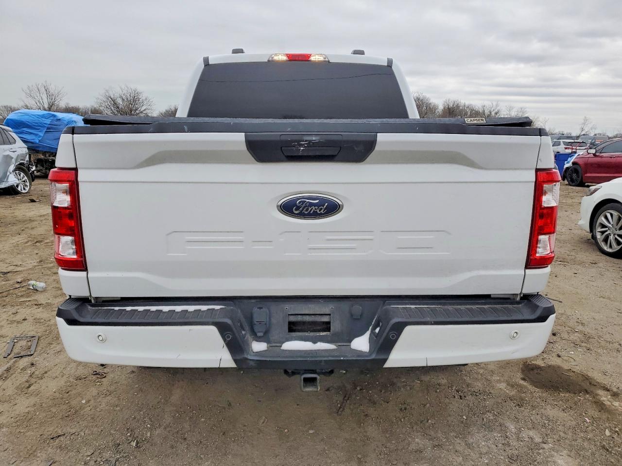 2022 Ford F150 Supercrew Белый vin: 1FTEW1EP0NKD53754