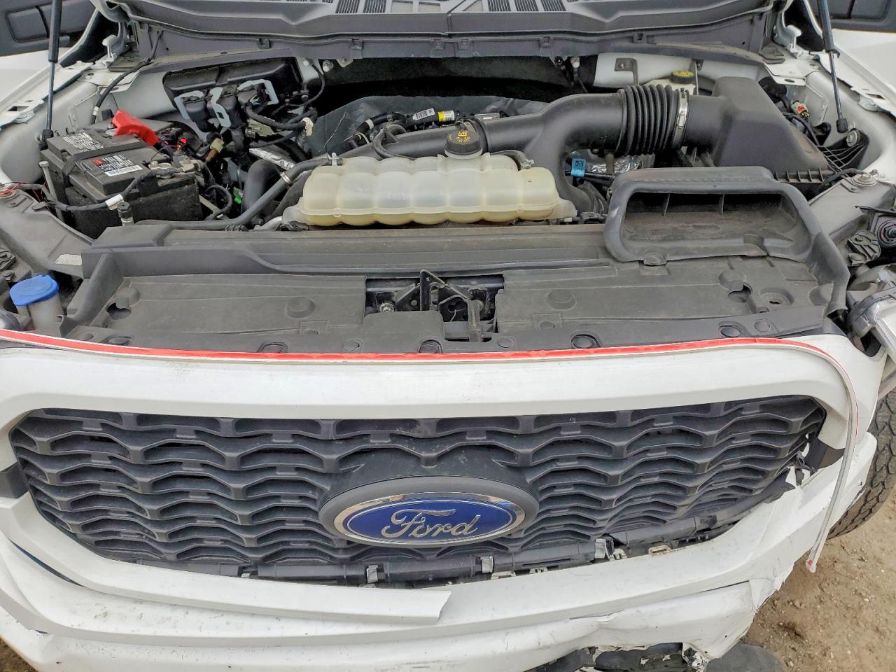 2022 Ford F150 Supercrew Белый vin: 1FTEW1EP0NKD53754