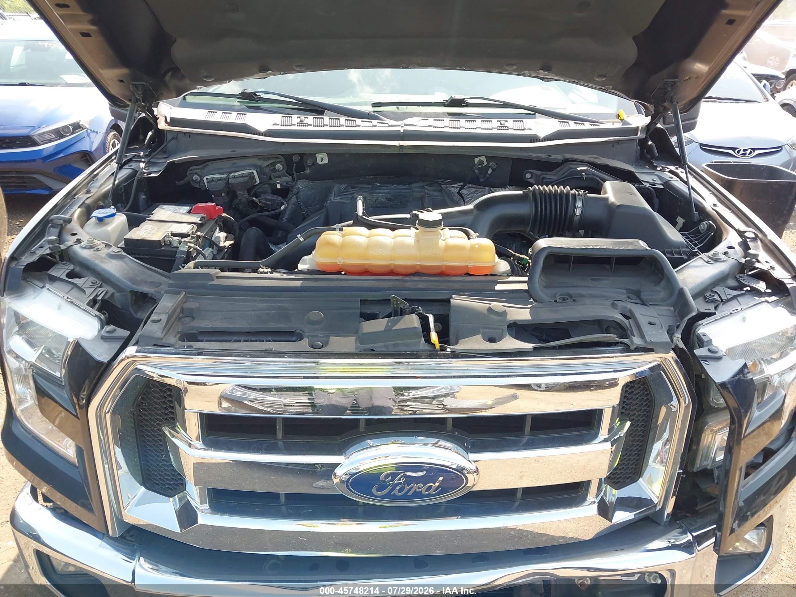 2015 Ford F-150 Xlt Black vin: 1FTEW1EP1FFA58219