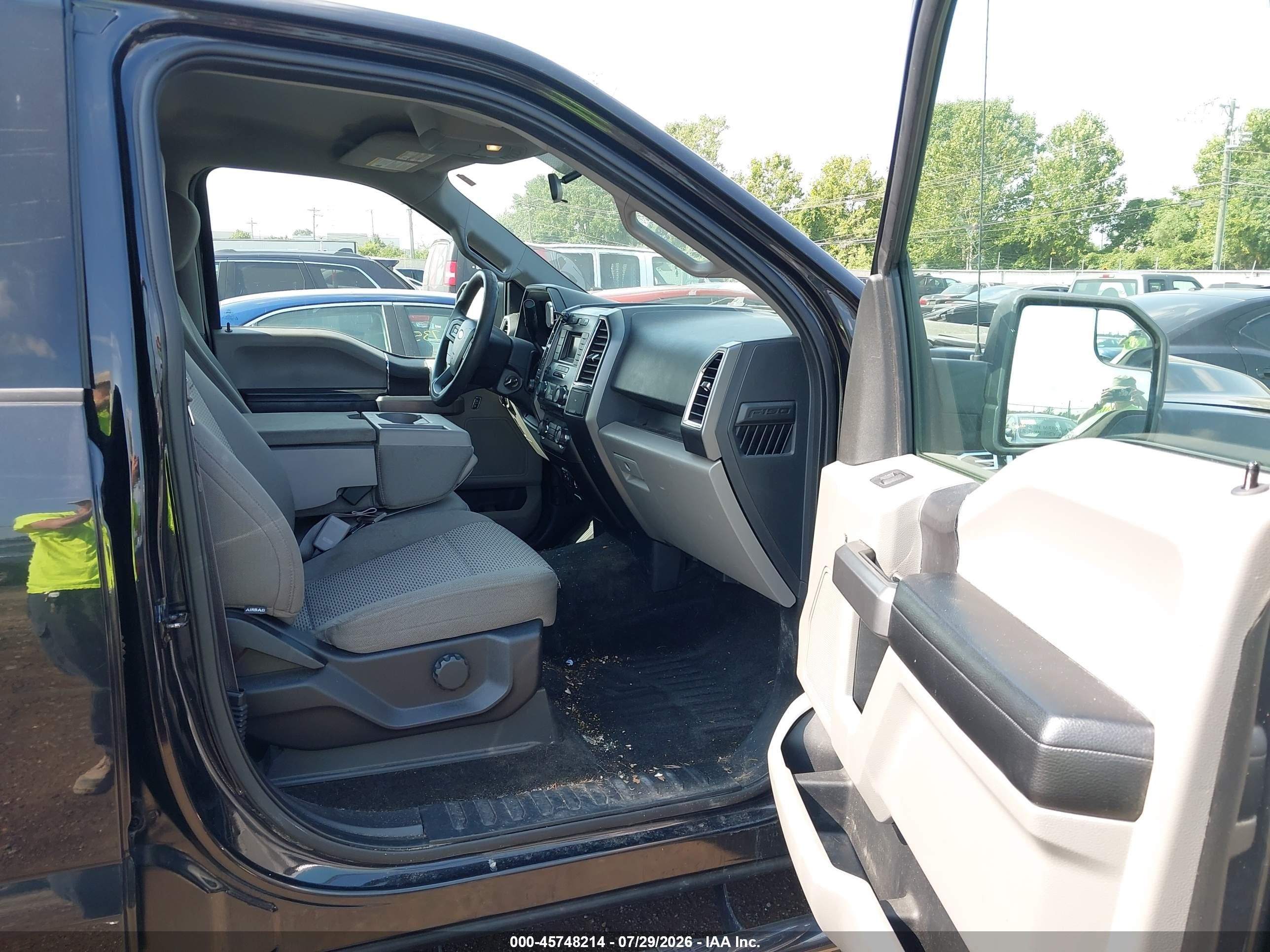 2015 Ford F-150 Xlt Black vin: 1FTEW1EP1FFA58219