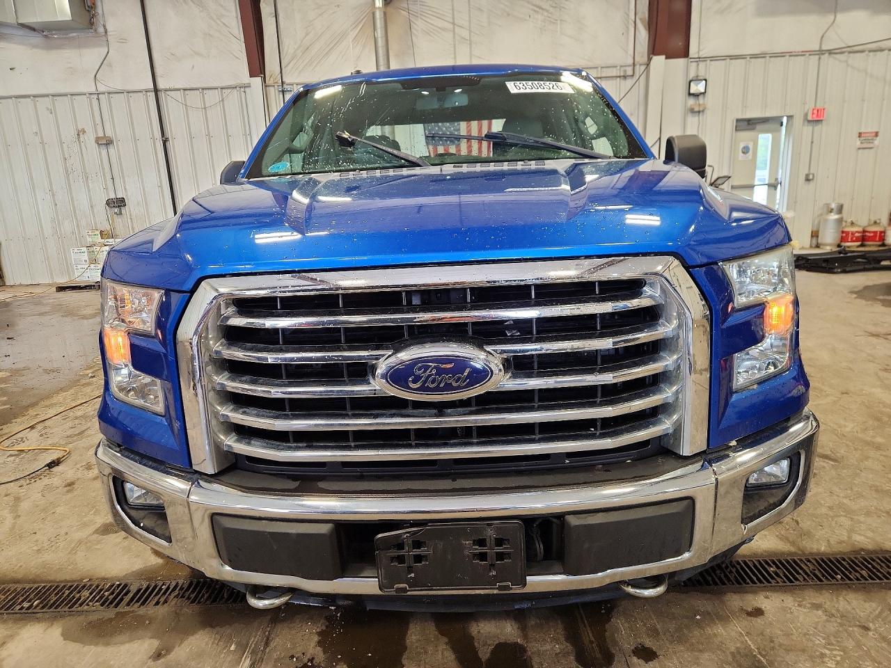 2015 Ford F150 Supercrew Blue vin: 1FTEW1EP1FFD04539