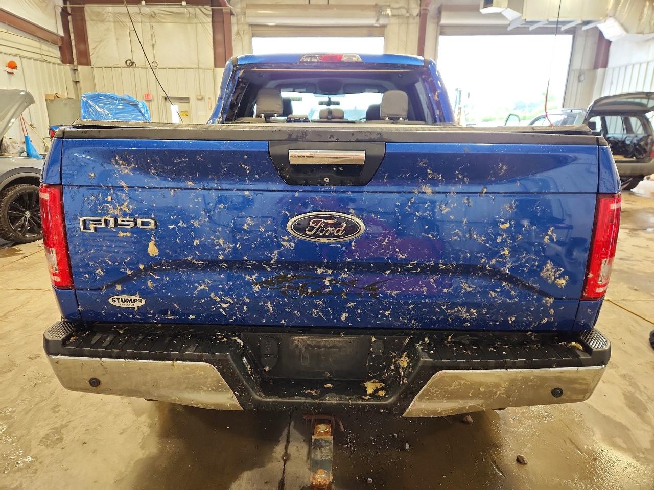 2015 Ford F150 Supercrew Blue vin: 1FTEW1EP1FFD04539