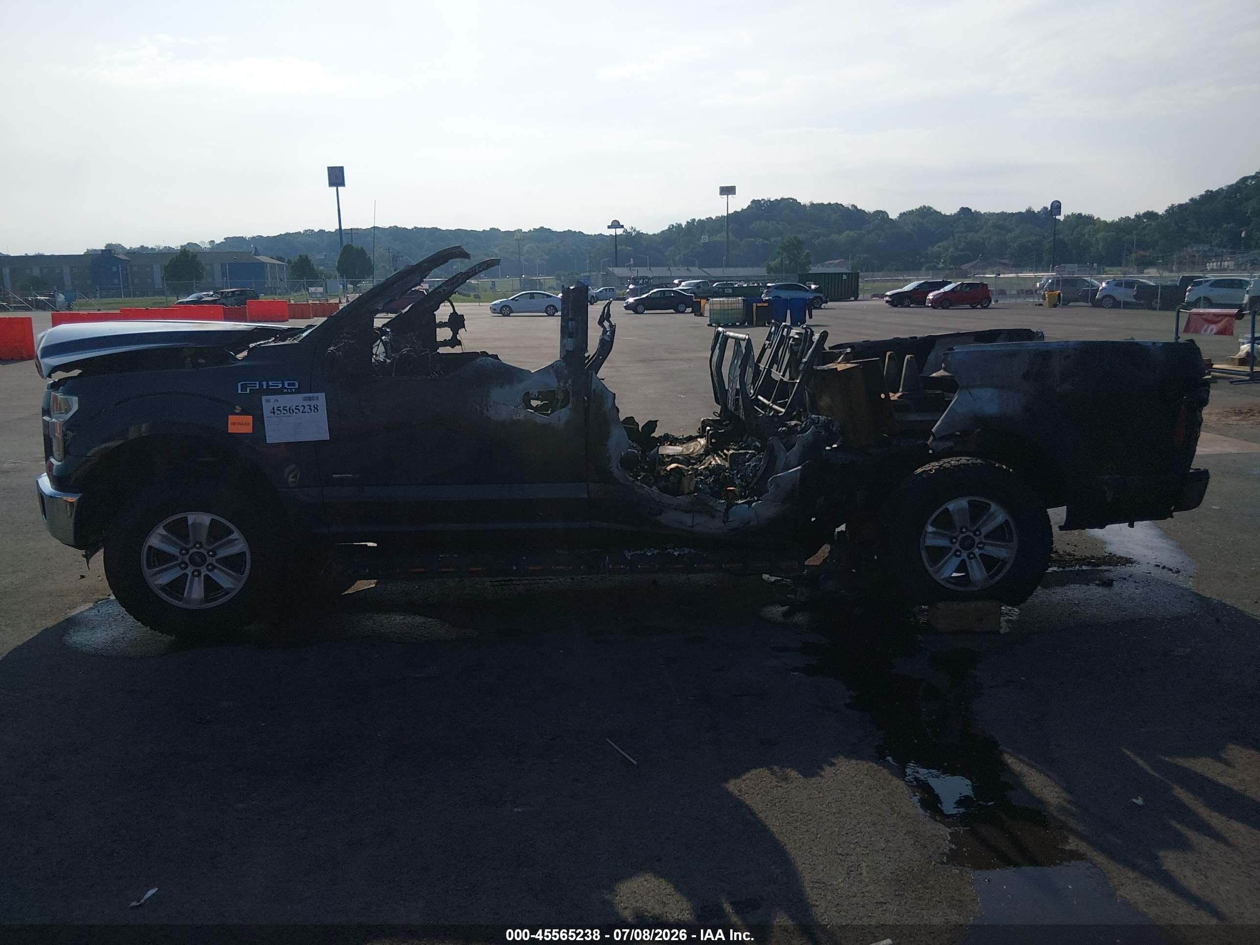 2015 Ford F-150 Lariat/xl/xlt Blue vin: 1FTEW1EP1FKD49472
