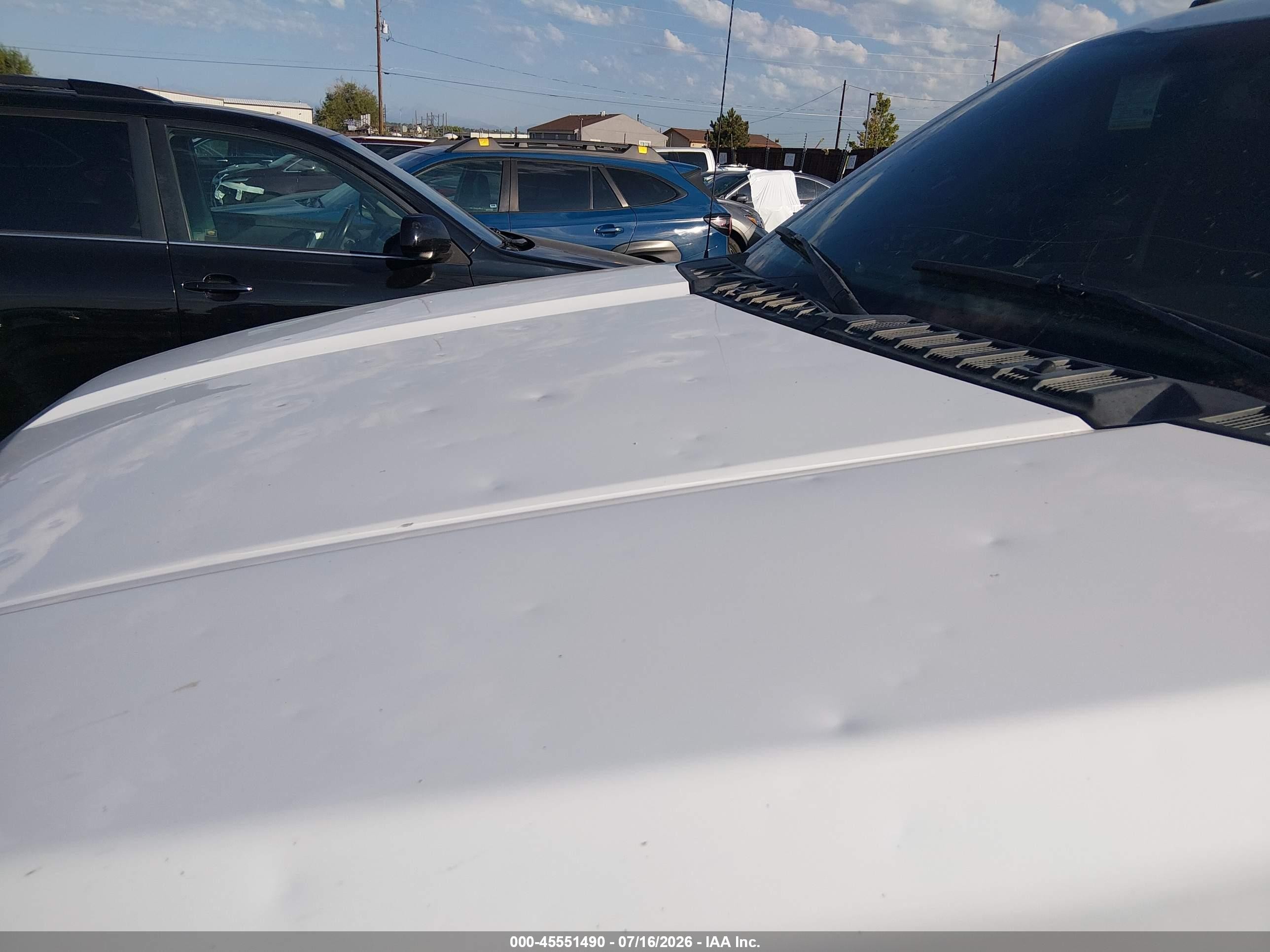 2015 Ford F-150 Lariat White vin: 1FTEW1EP1FKE40497