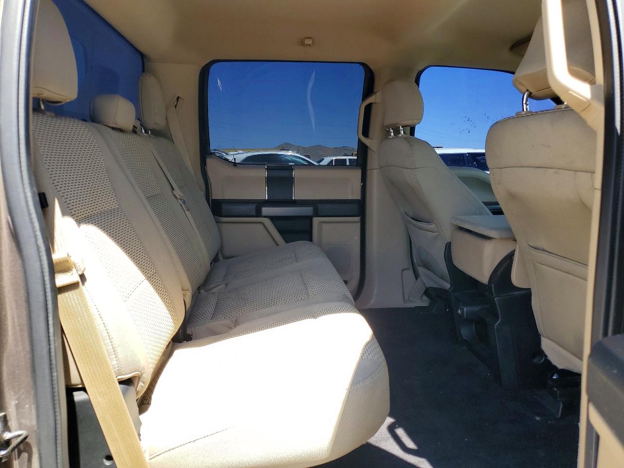 2015 Ford F150 Supercrew Brown vin: 1FTEW1EP1FKE42184