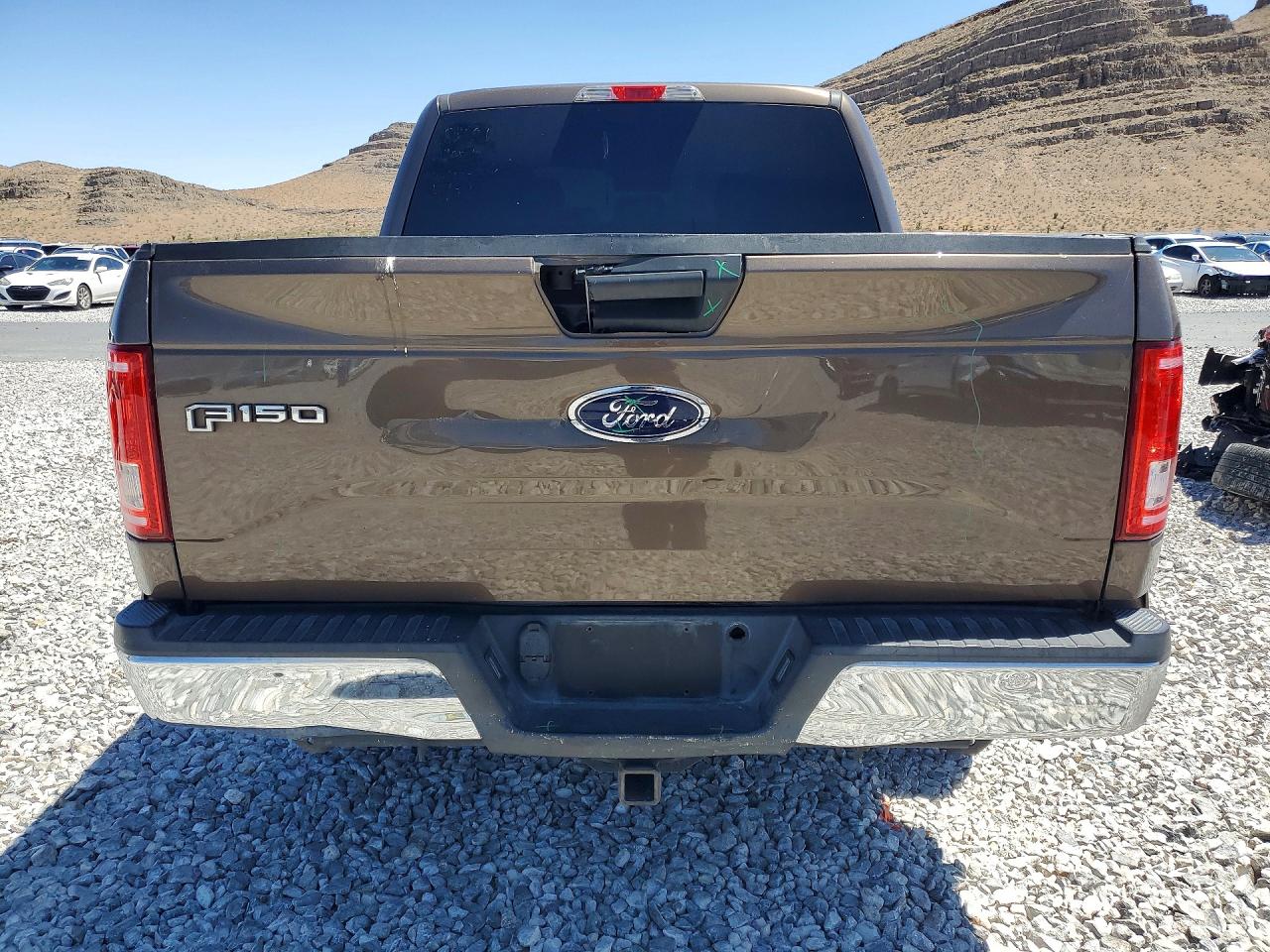 2015 Ford F150 Supercrew Brown vin: 1FTEW1EP1FKE42184
