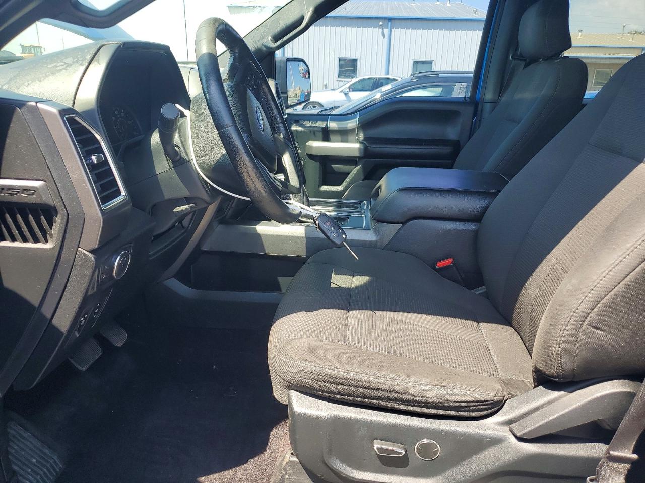 2015 Ford F150 Supercrew Blue vin: 1FTEW1EP1FKE91403