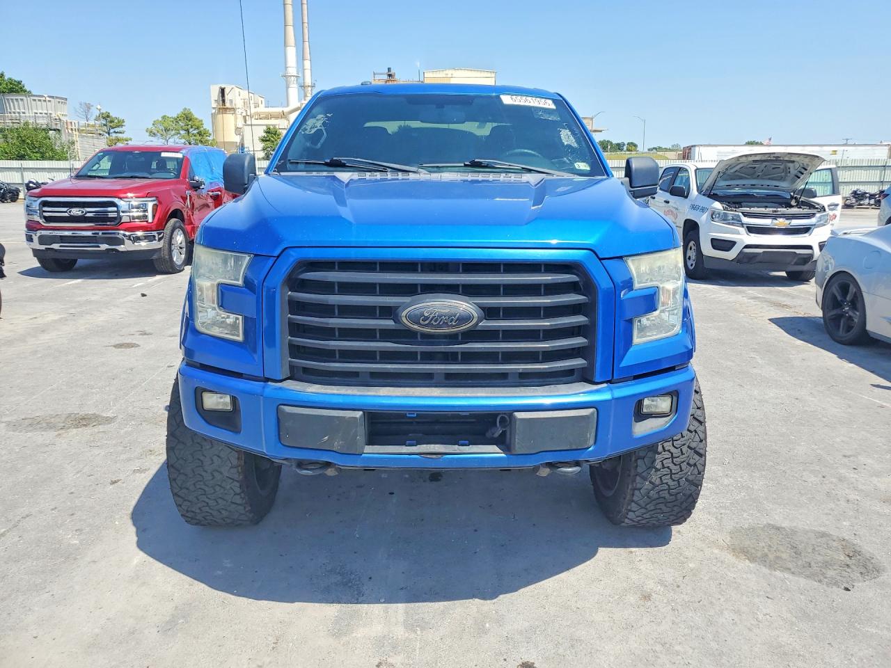 2015 Ford F150 Supercrew Blue vin: 1FTEW1EP1FKE91403