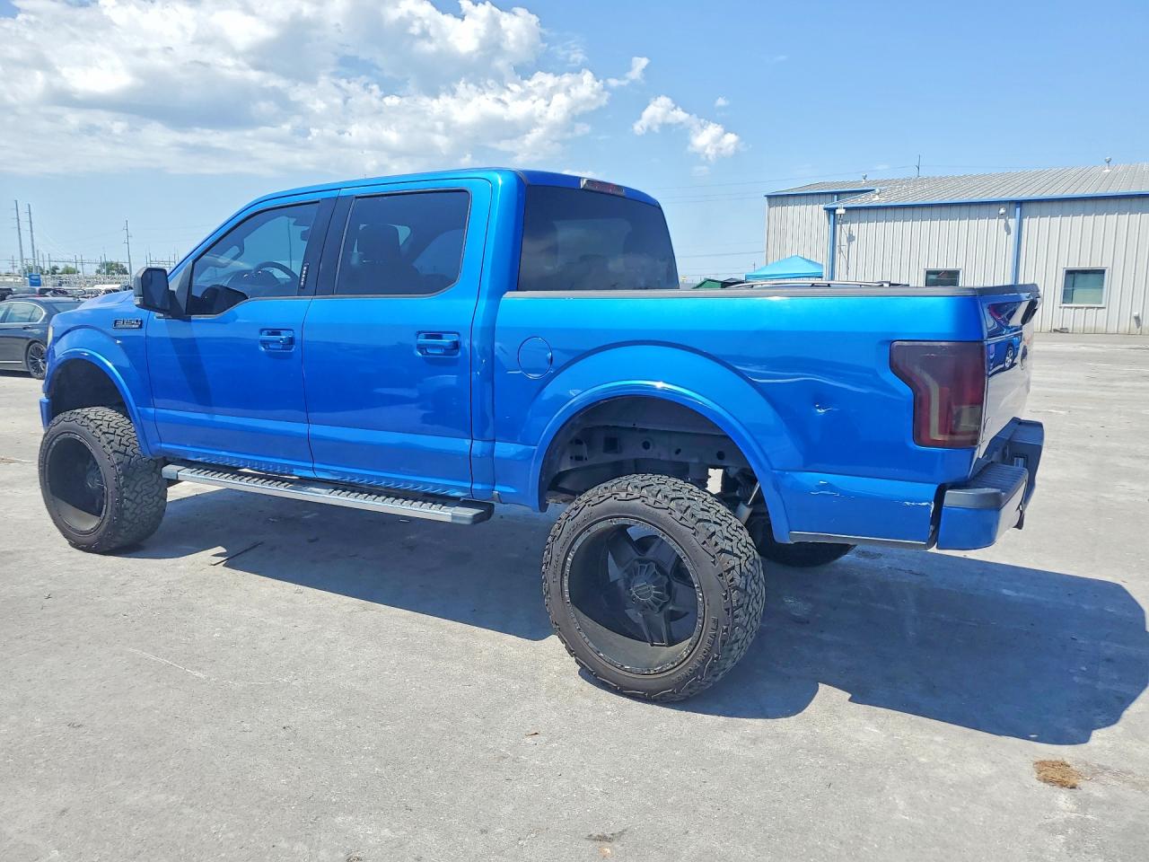 2015 Ford F150 Supercrew Blue vin: 1FTEW1EP1FKE91403
