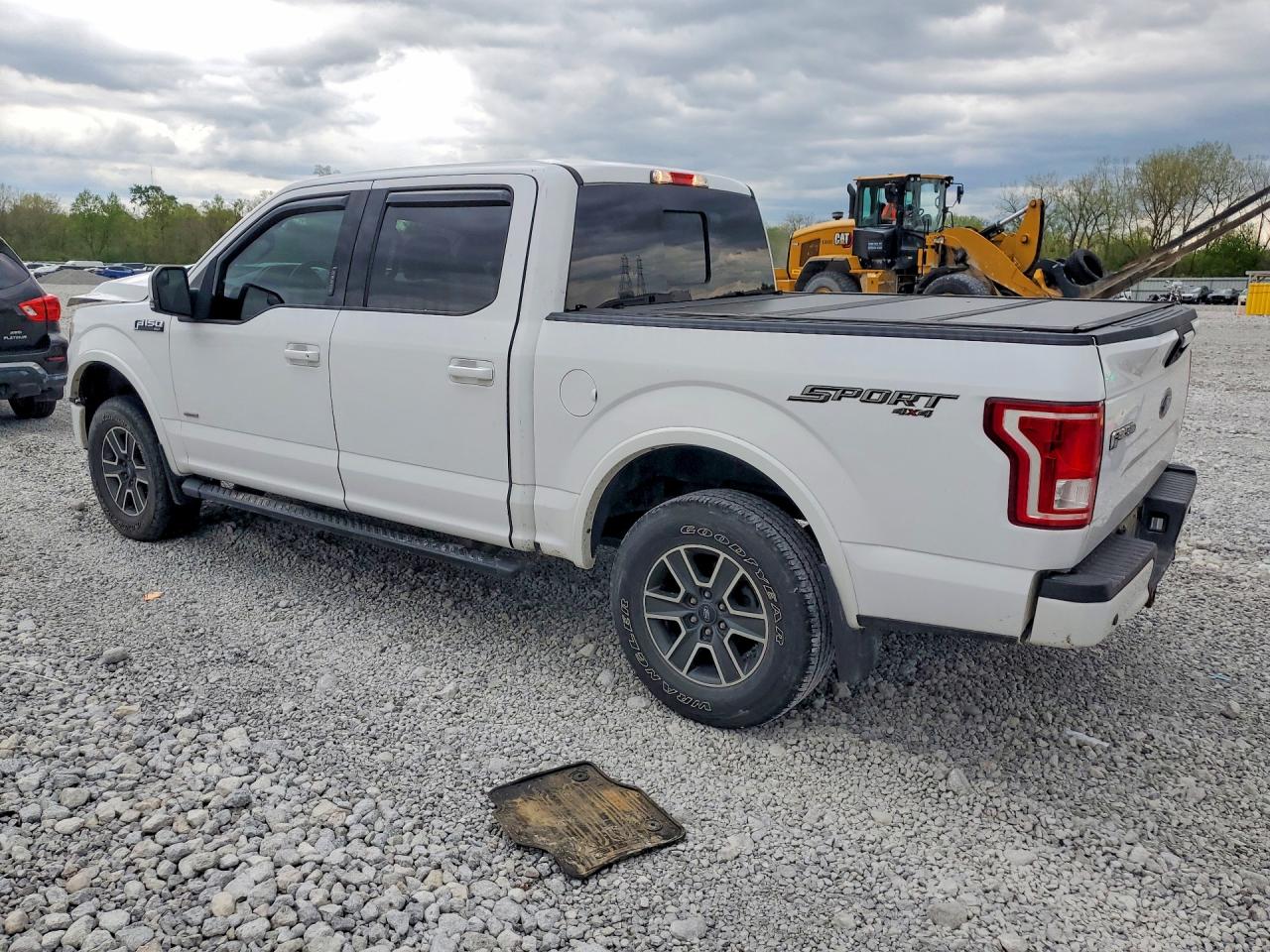 2015 Ford F150 Supercrew White vin: 1FTEW1EP1FKF00598