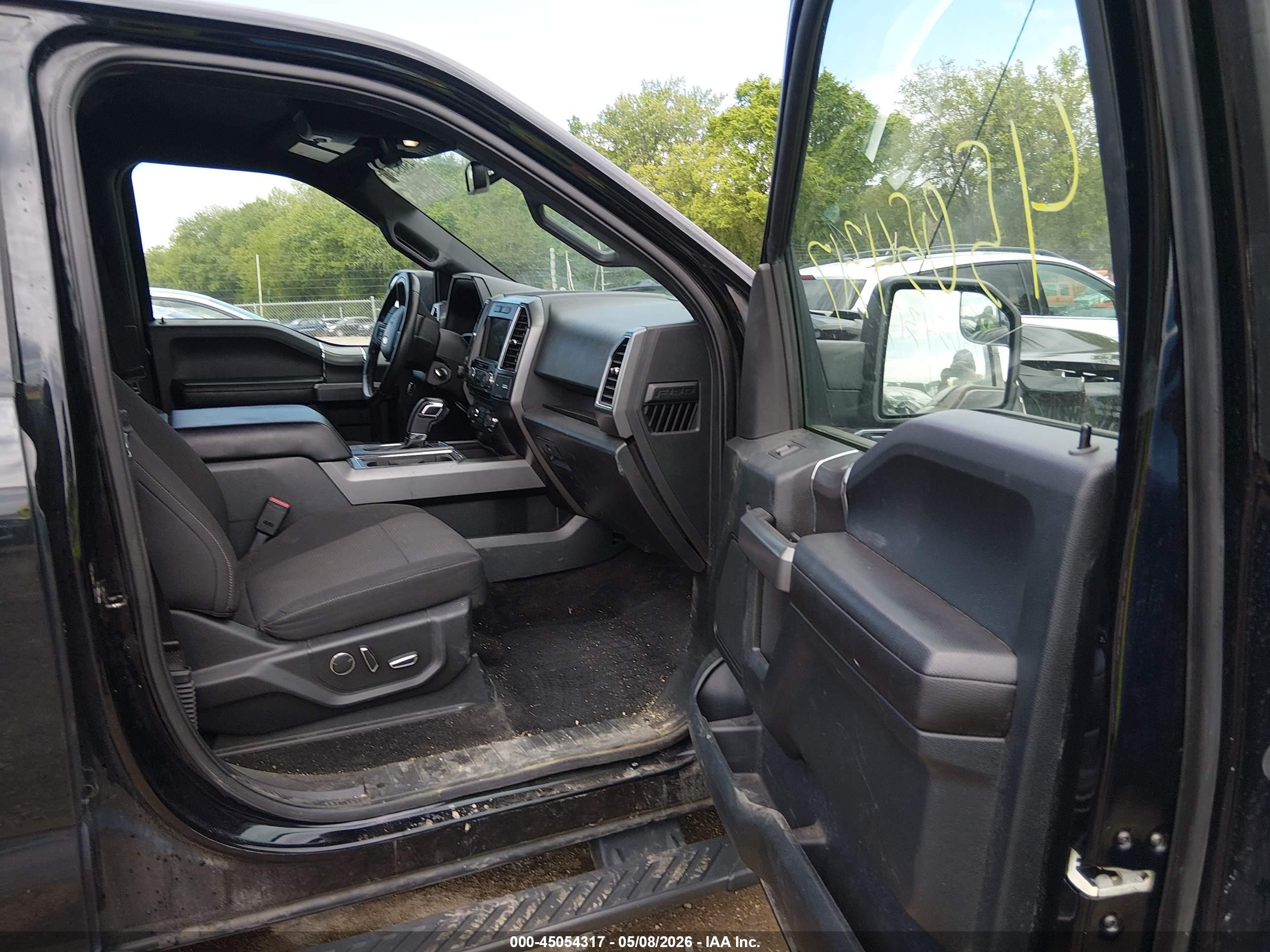 2017 Ford F-150 Xlt Black vin: 1FTEW1EP1HFC58522