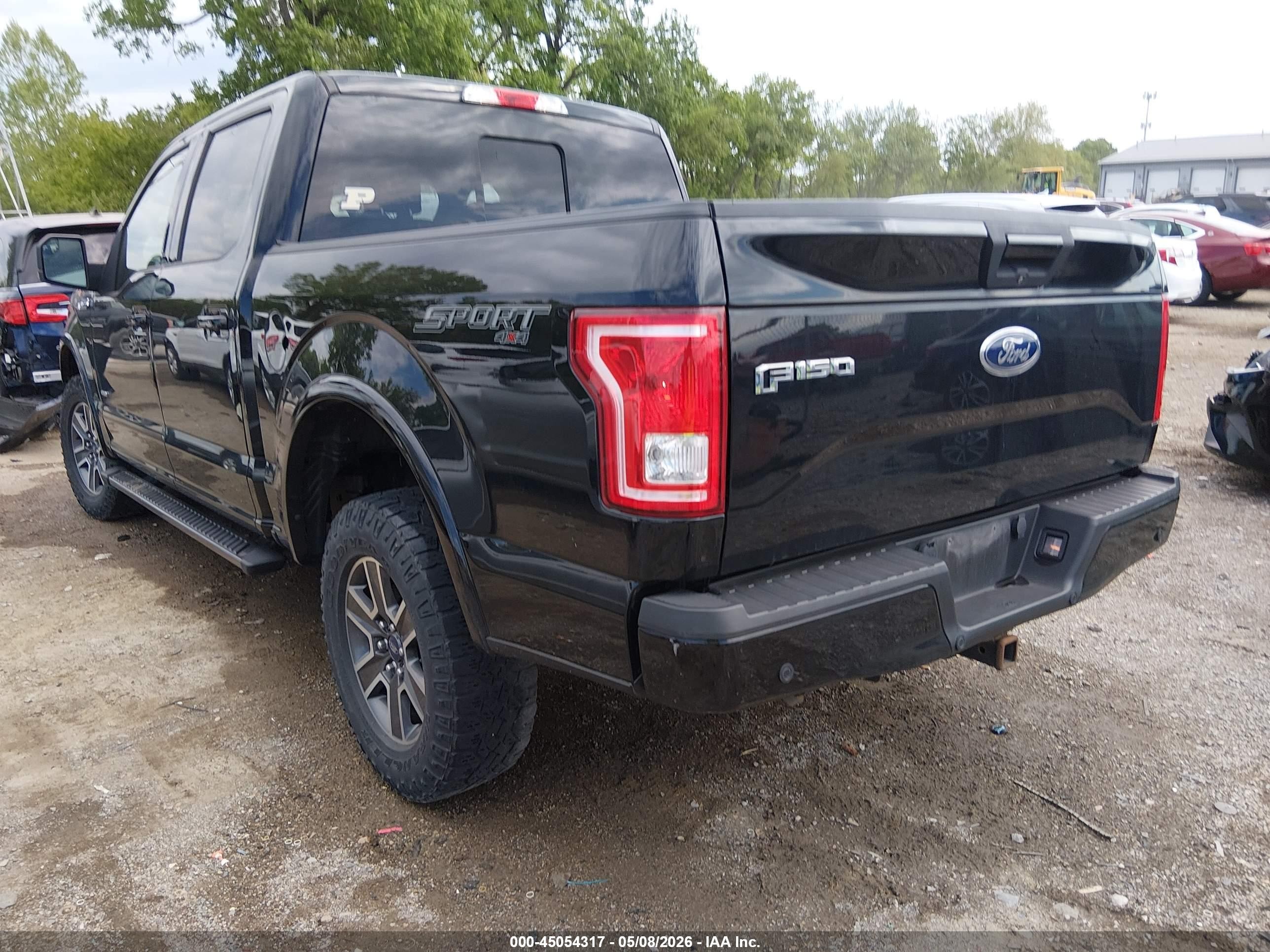 2017 Ford F-150 Xlt Black vin: 1FTEW1EP1HFC58522