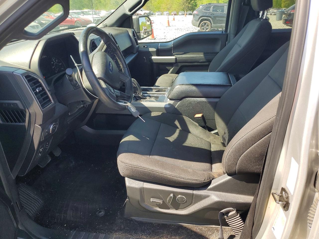 2018 Ford F150 Supercrew Silver vin: 1FTEW1EP1JFB66039