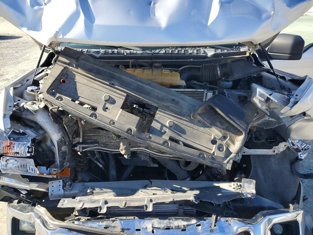 2018 Ford F150 Supercrew Silver vin: 1FTEW1EP1JFD61607