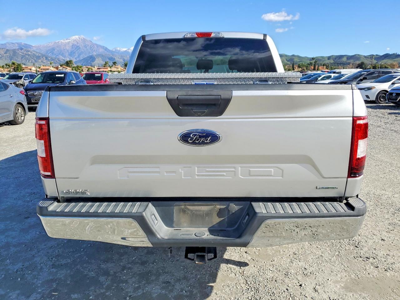 2018 Ford F150 Supercrew Silver vin: 1FTEW1EP1JFD61607