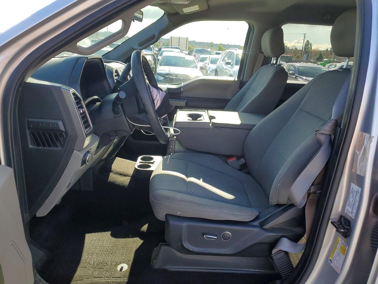 2018 Ford F150 Supercrew Silver vin: 1FTEW1EP1JFD61607