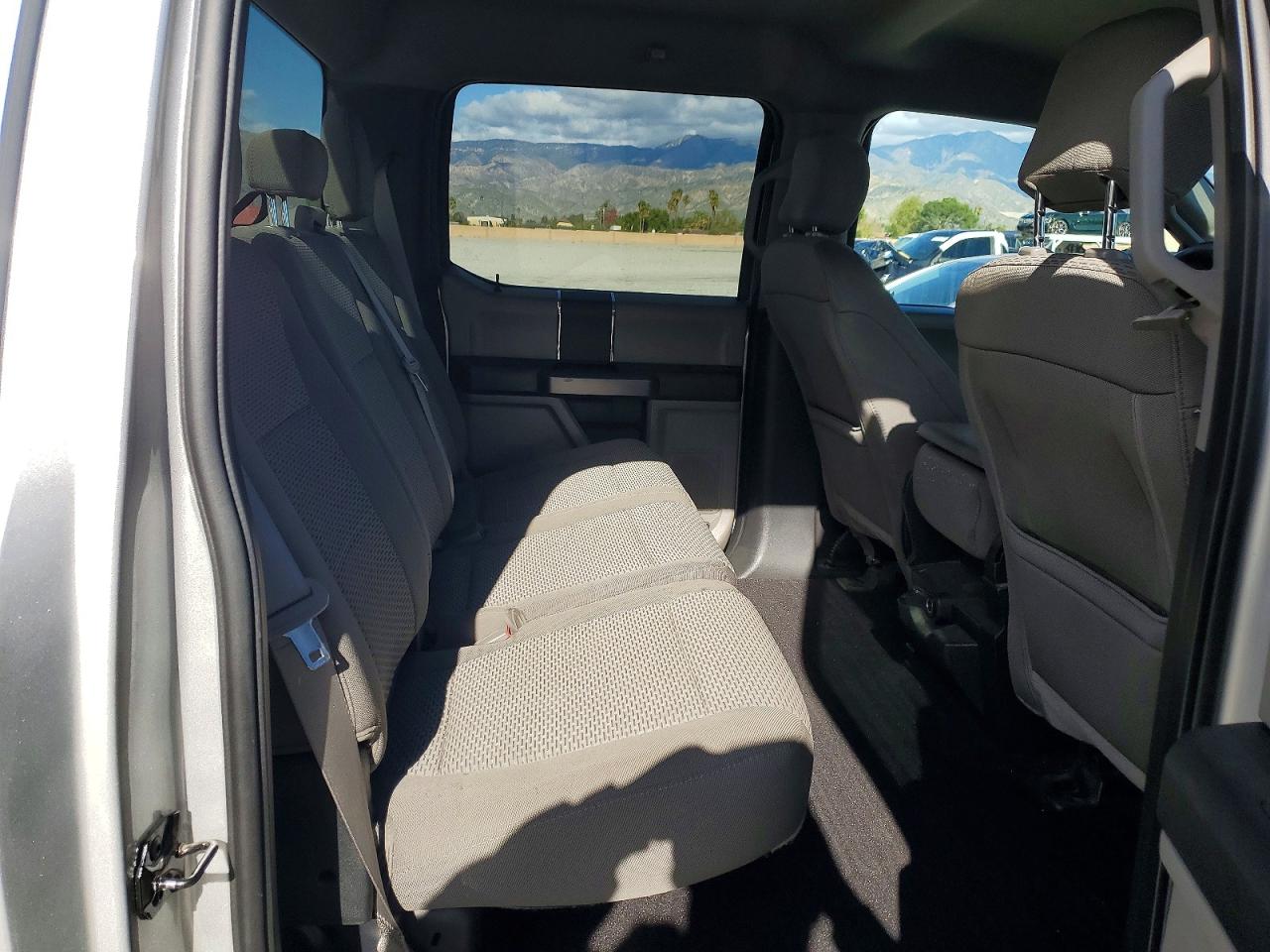2018 Ford F150 Supercrew Silver vin: 1FTEW1EP1JFD61607