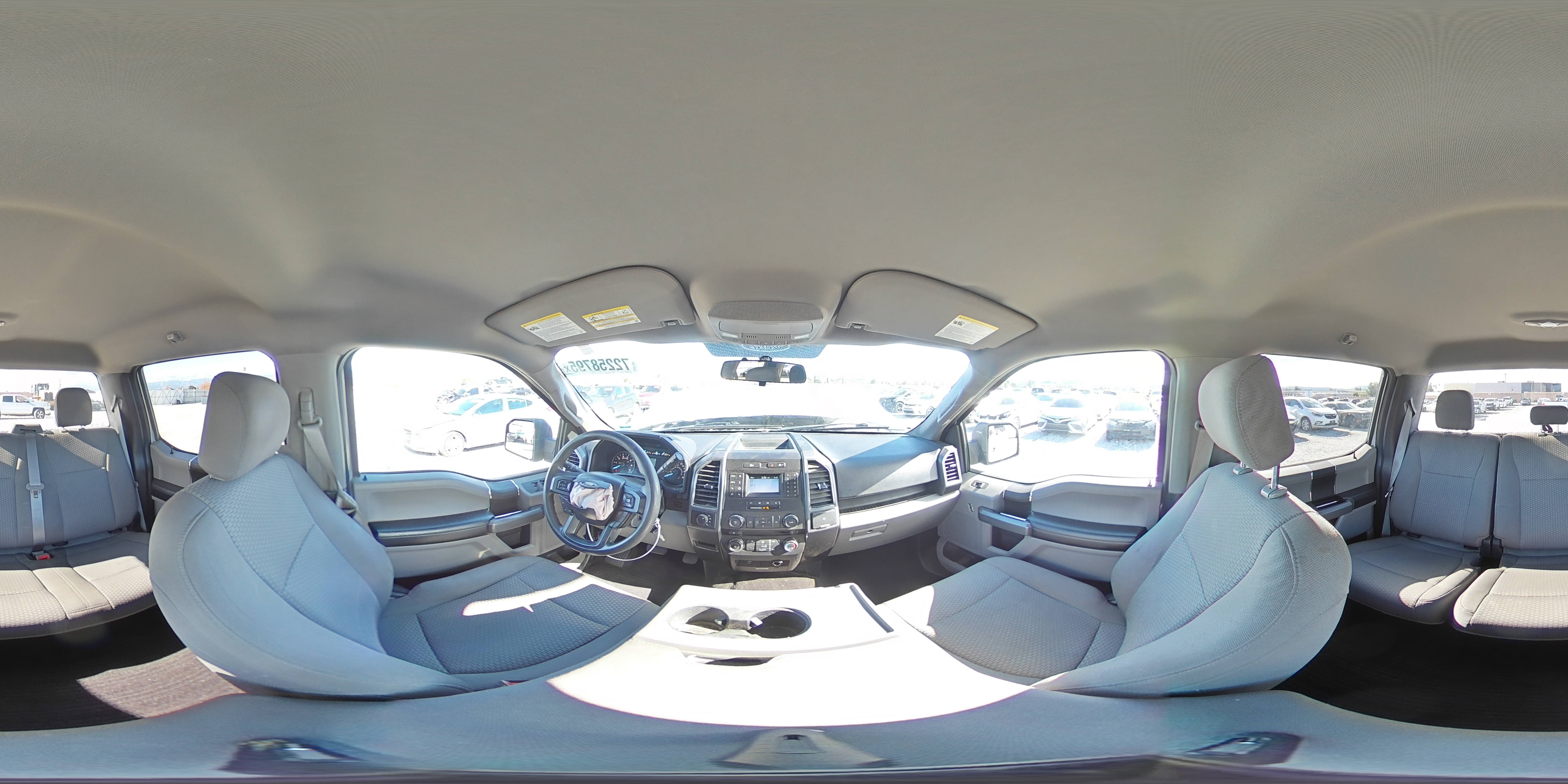 2018 Ford F150 Supercrew Silver vin: 1FTEW1EP1JFD61607