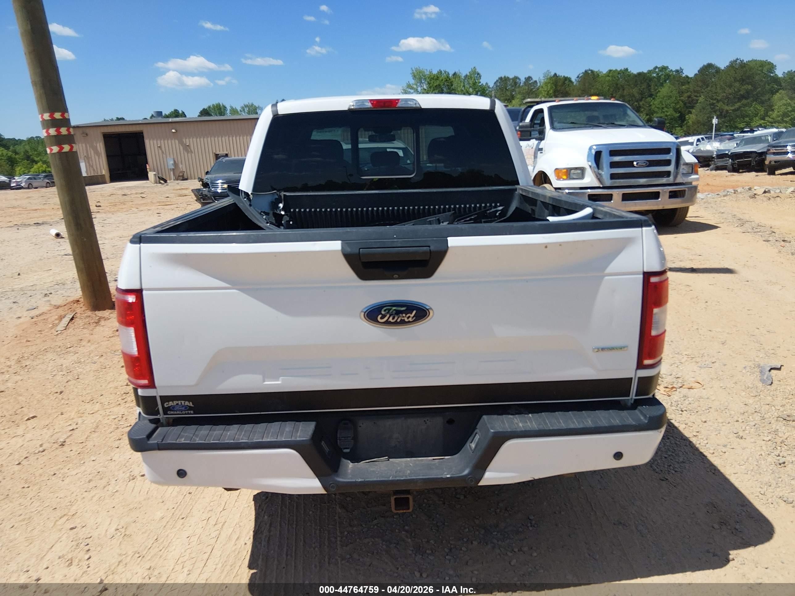 2019 Ford F-150 Xlt White vin: 1FTEW1EP1KFD52262
