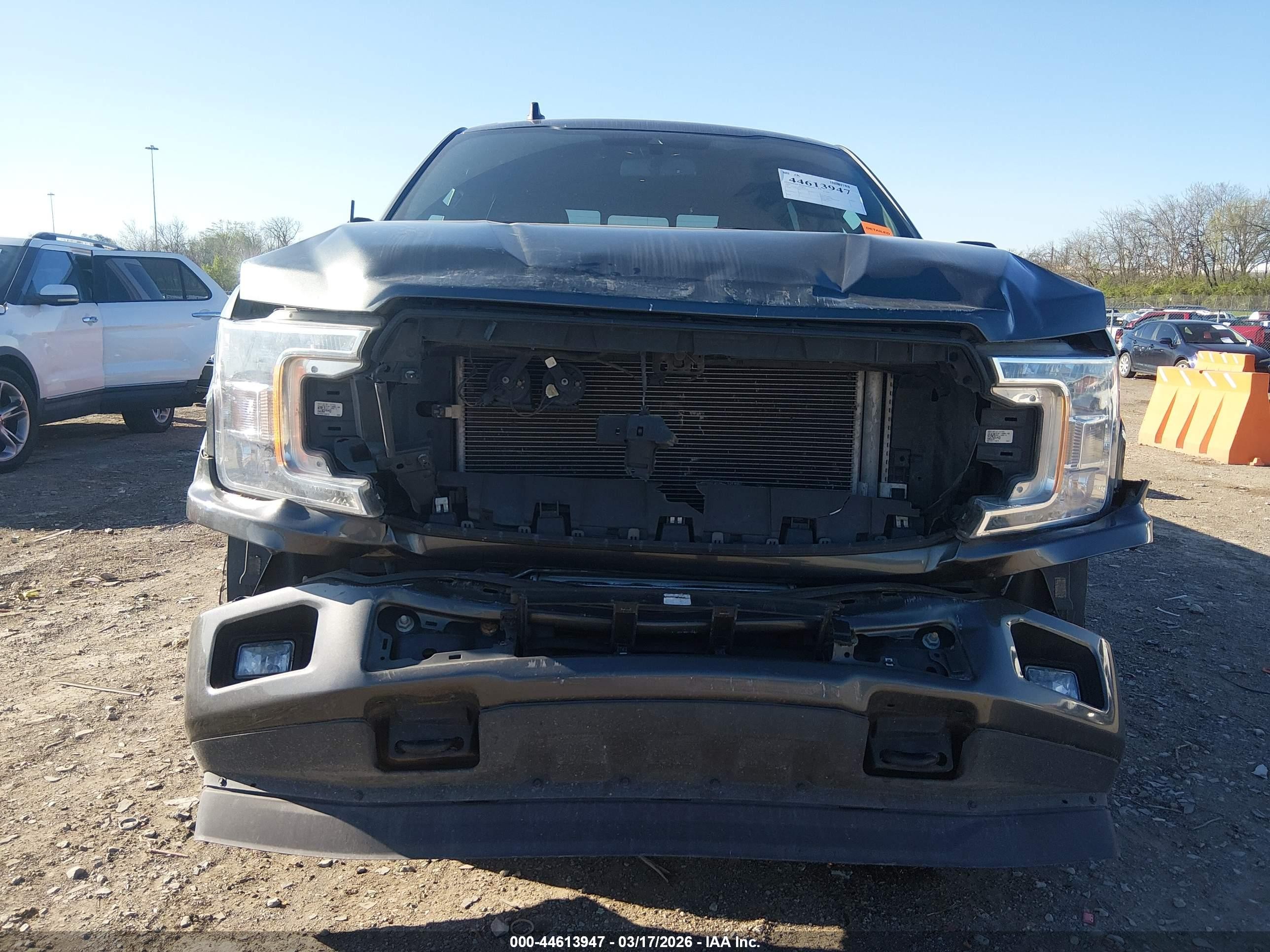 2020 Ford F-150 Lariat/xl/xlt Gray vin: 1FTEW1EP1LFC72736