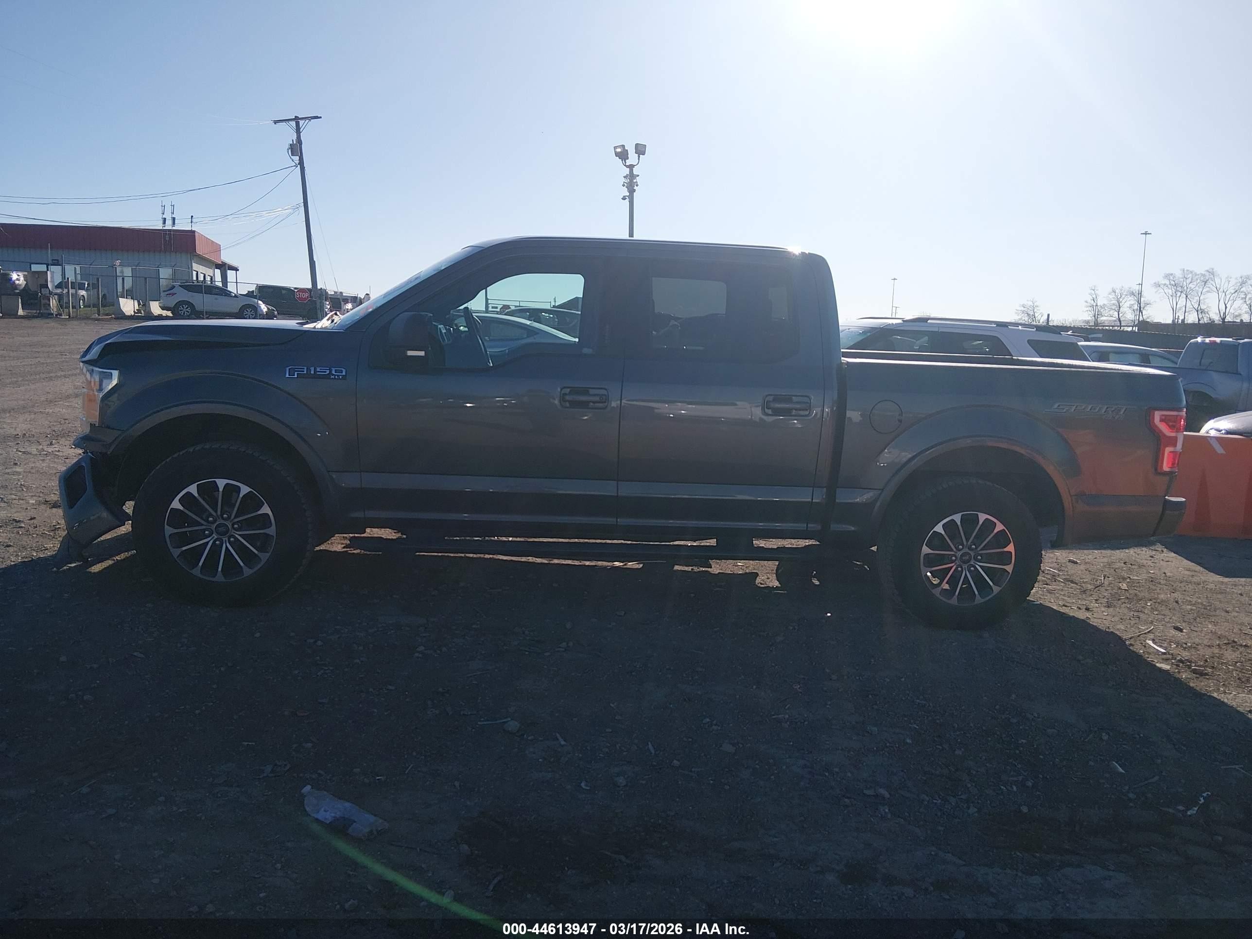 2020 Ford F-150 Lariat/xl/xlt Gray vin: 1FTEW1EP1LFC72736