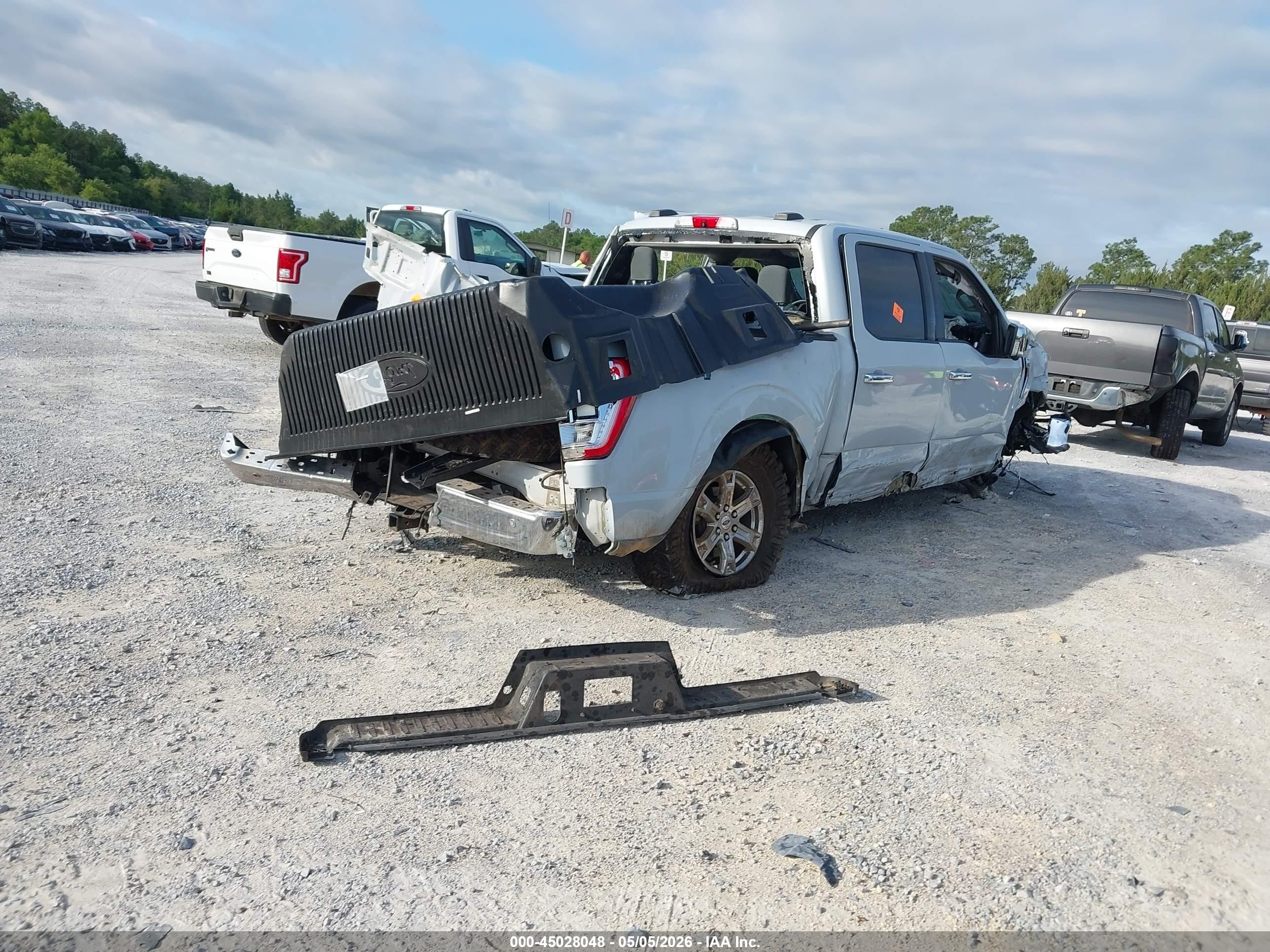 2021 Ford F-150 Xlt Белый vin: 1FTEW1EP1MKE80527