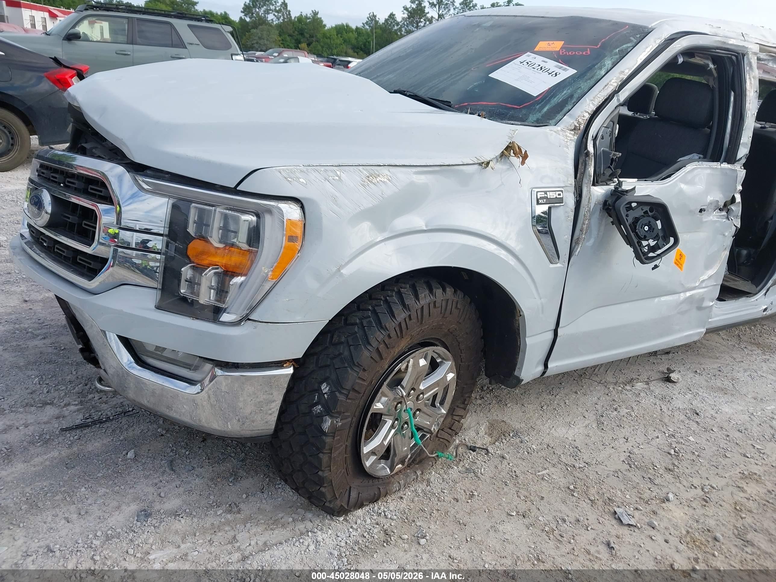 2021 Ford F-150 Xlt Белый vin: 1FTEW1EP1MKE80527