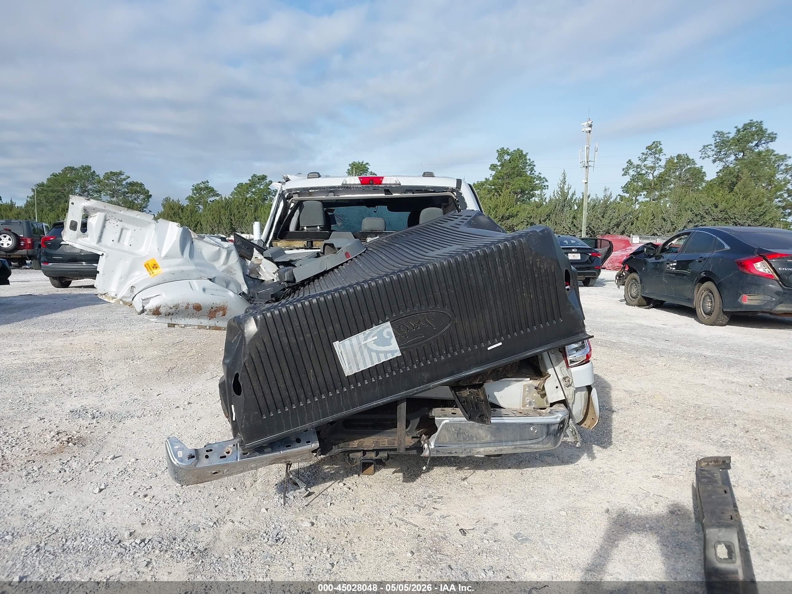 2021 Ford F-150 Xlt Белый vin: 1FTEW1EP1MKE80527