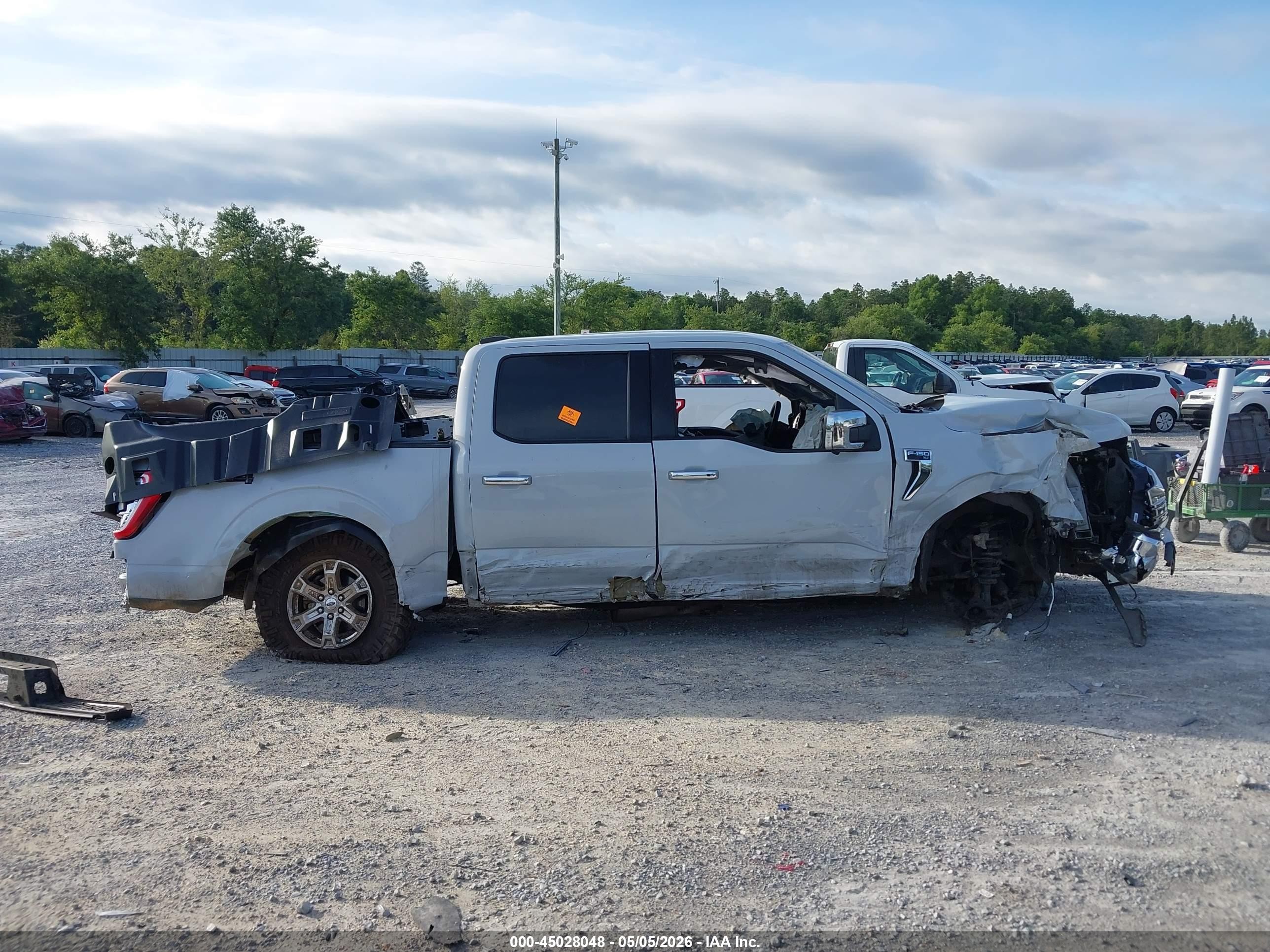 2021 Ford F-150 Xlt Белый vin: 1FTEW1EP1MKE80527