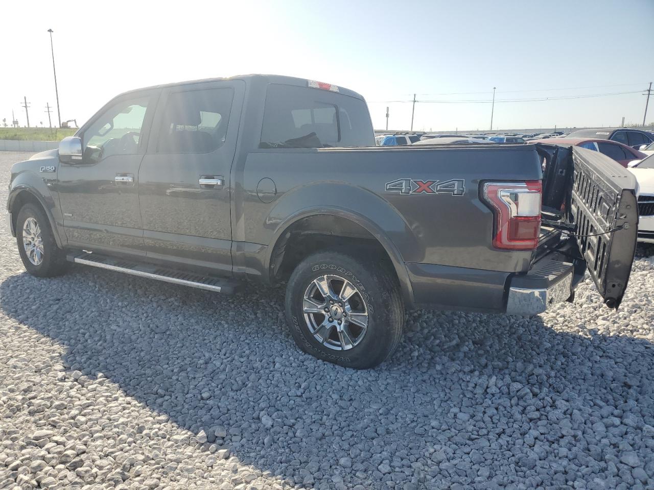 2015 Ford F150 Supercrew Gray vin: 1FTEW1EP2FFA20658