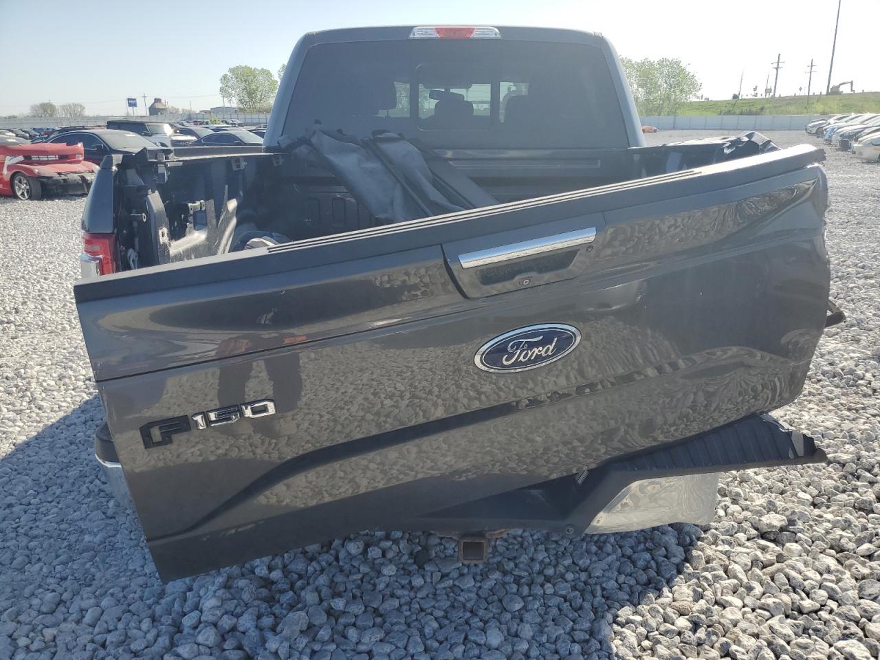2015 Ford F150 Supercrew Gray vin: 1FTEW1EP2FFA20658