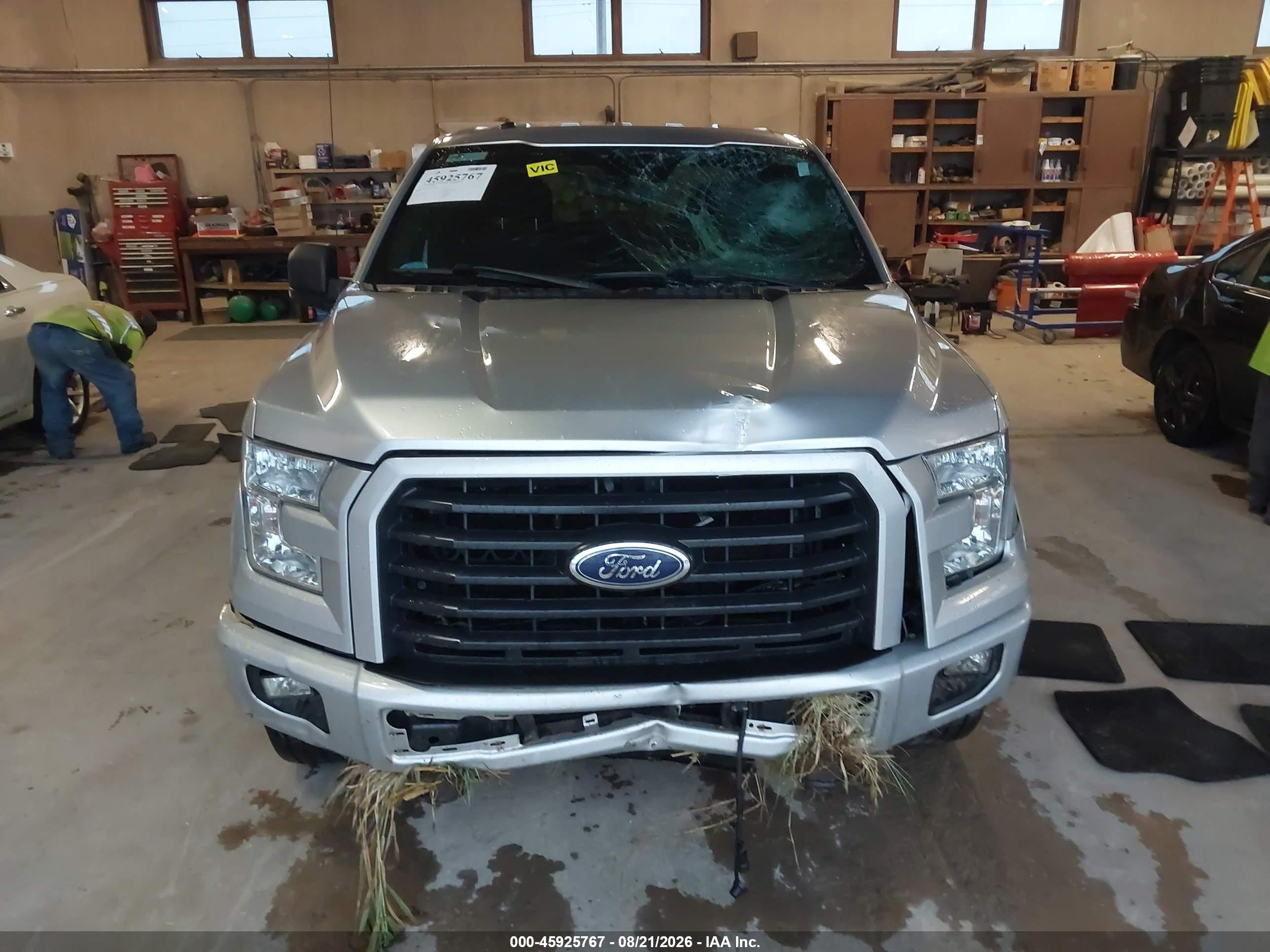 2015 Ford F-150 Xlt Silver vin: 1FTEW1EP2FFA43776