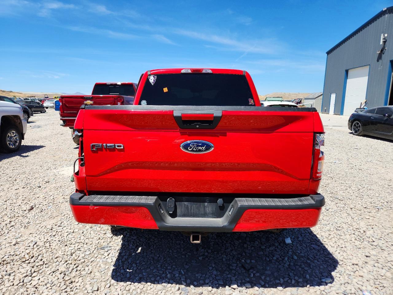 2015 Ford F150 Supercrew Red vin: 1FTEW1EP2FKD58178