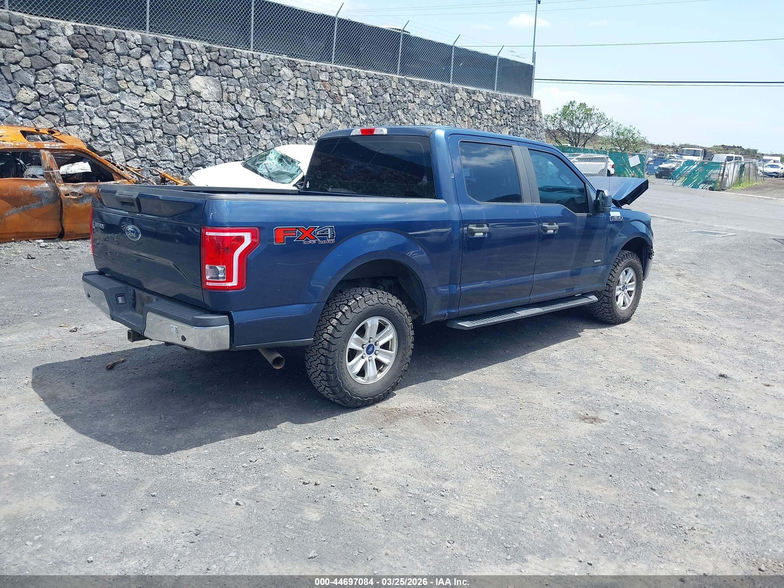 2015 Ford F-150 Xl Blue vin: 1FTEW1EP2FKD98129