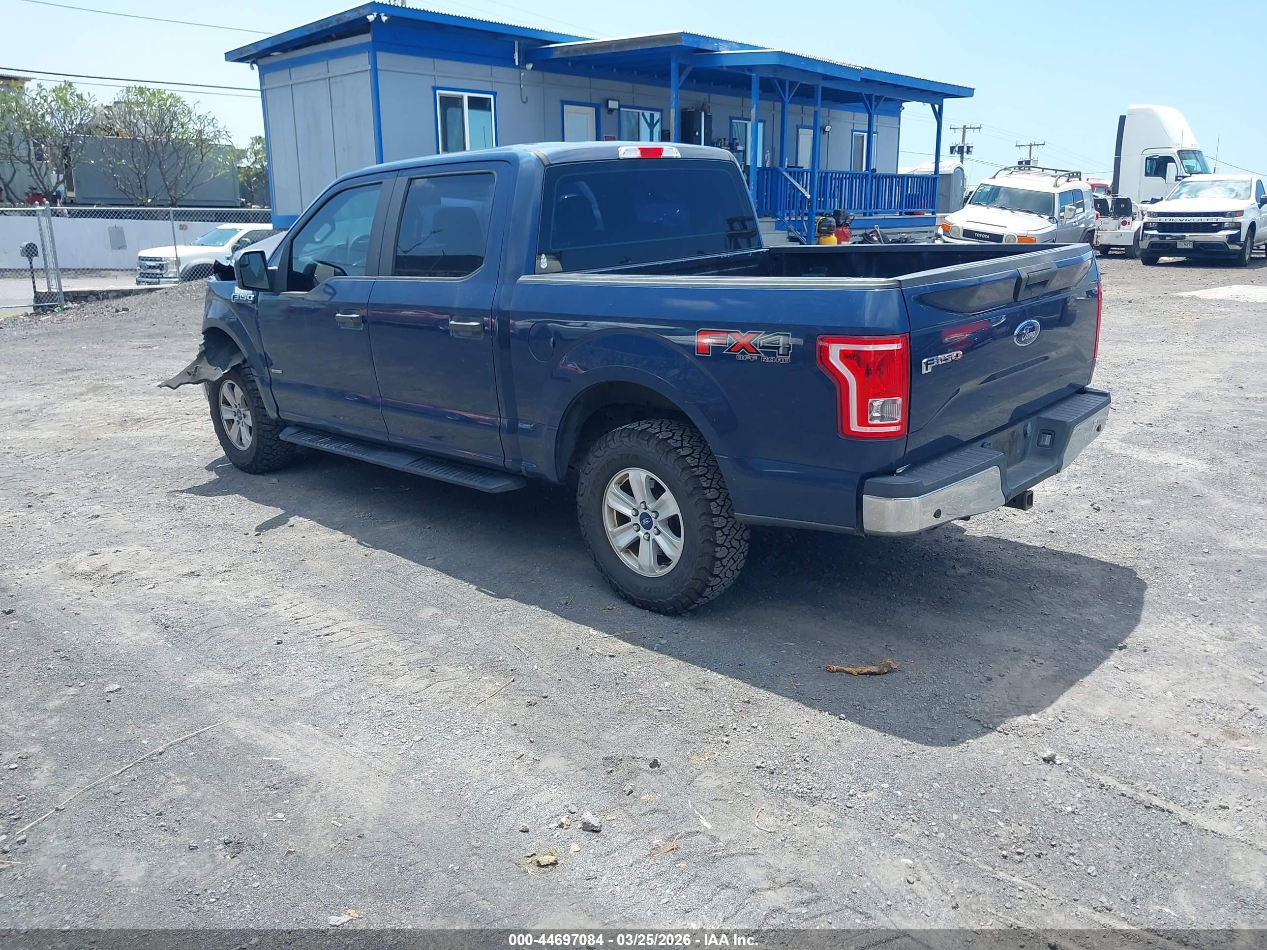 2015 Ford F-150 Xl Blue vin: 1FTEW1EP2FKD98129