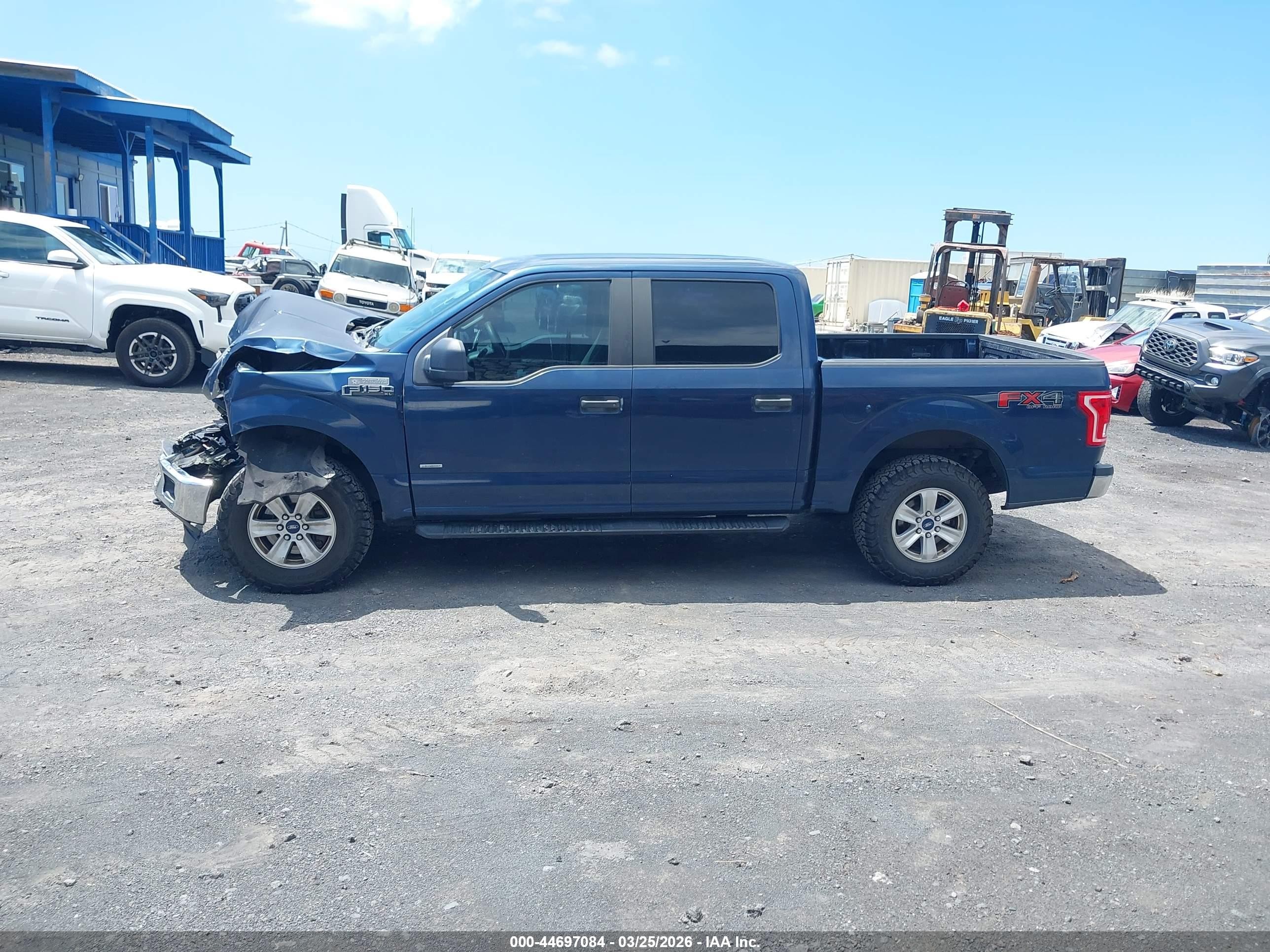 2015 Ford F-150 Xl Blue vin: 1FTEW1EP2FKD98129