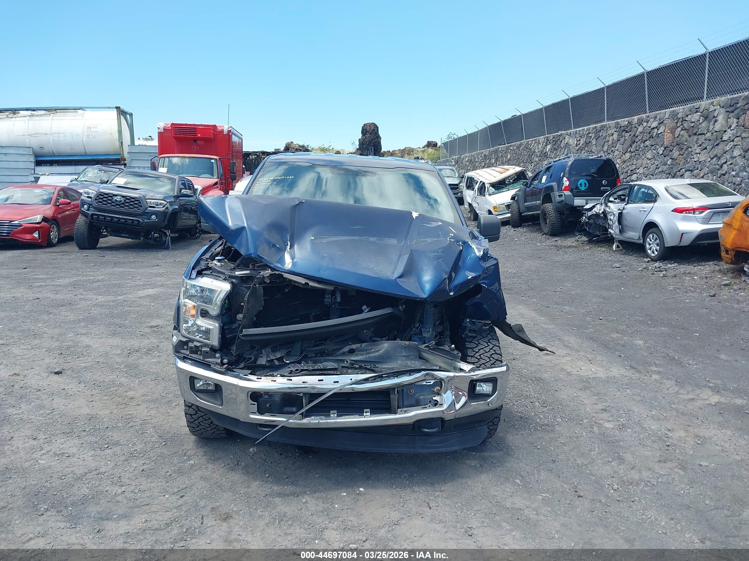 2015 Ford F-150 Xl Blue vin: 1FTEW1EP2FKD98129